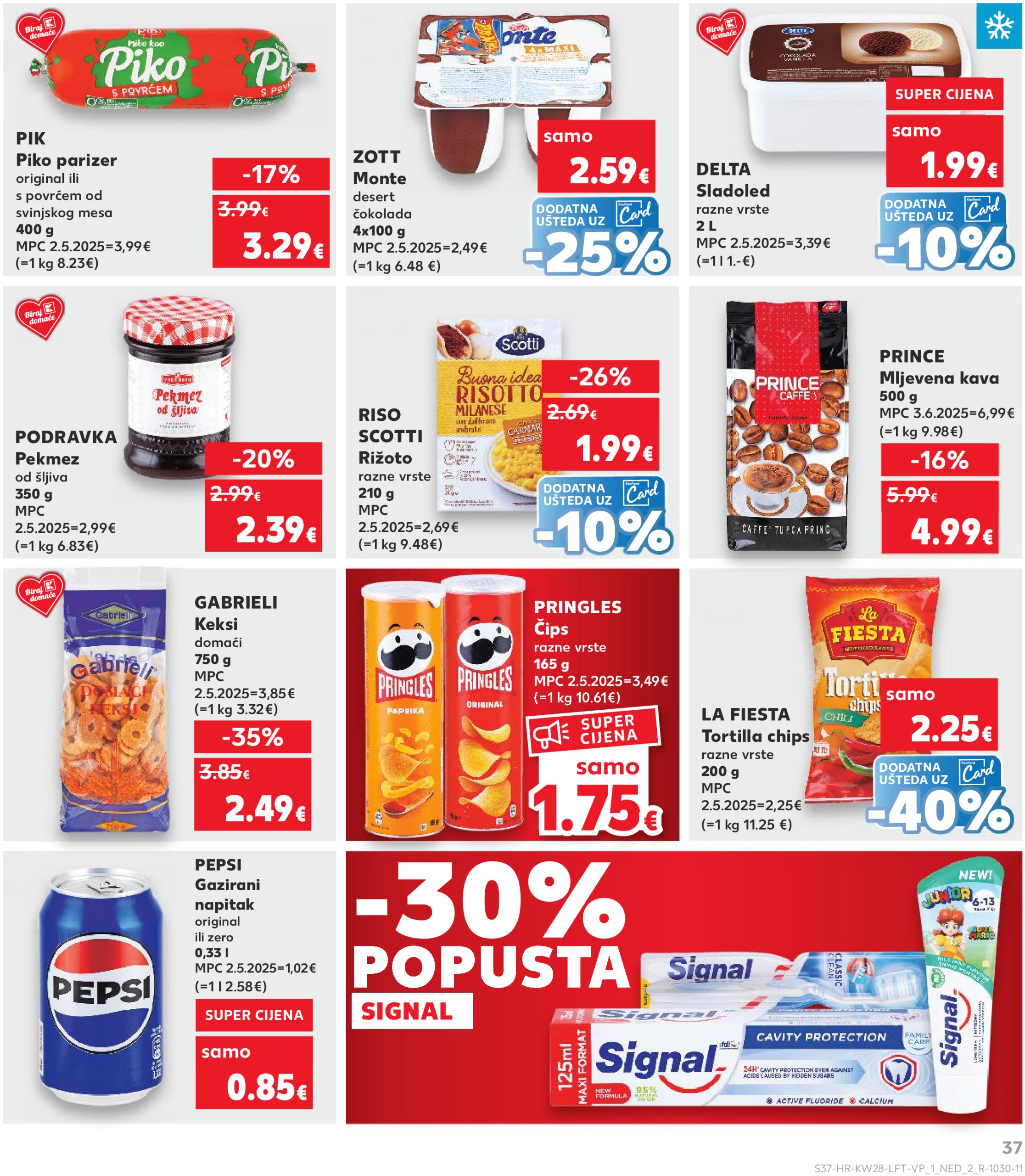 kaufland - Prelistajte katalog Kaufland, vrijedi od 09.07. do 15.07. - page: 37 kaufland - Prelistajte katalog Kaufland, vrijedi od 09.07. do 15.07. - page: 37