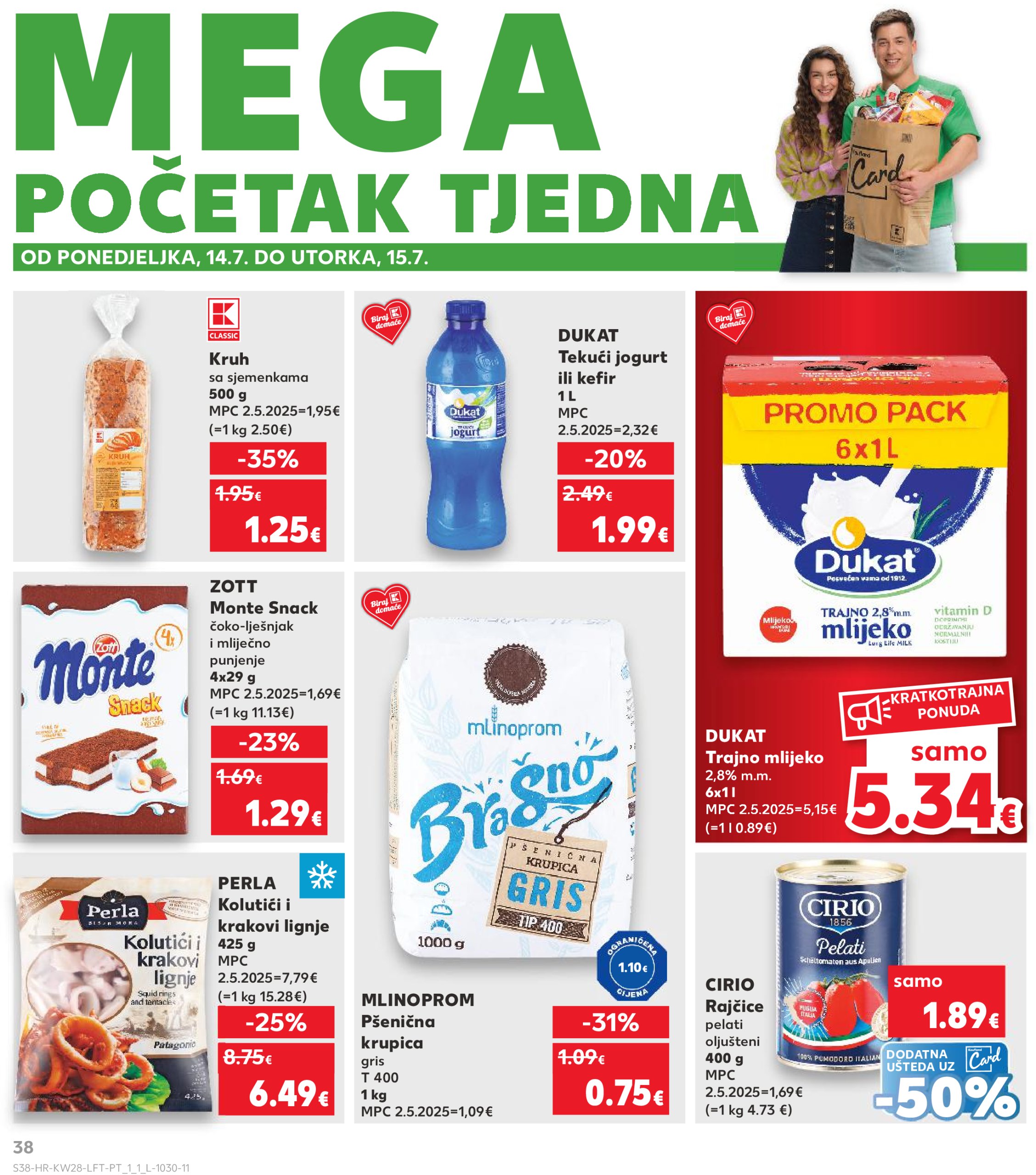 kaufland - Prelistajte katalog Kaufland, vrijedi od 09.07. do 15.07. - page: 38 kaufland - Prelistajte katalog Kaufland, vrijedi od 09.07. do 15.07. - page: 38