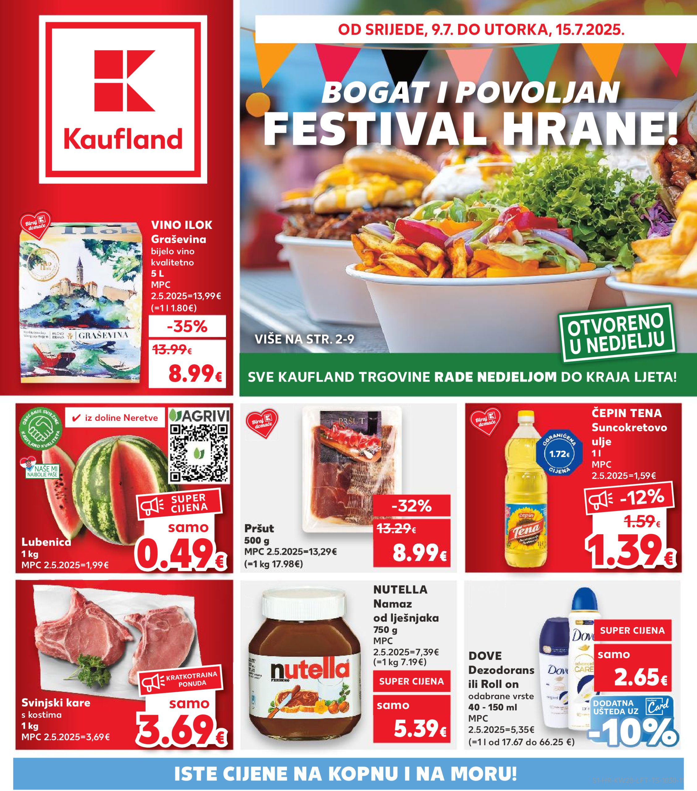 kaufland - Prelistajte katalog Kaufland, vrijedi od 09.07. do 15.07.