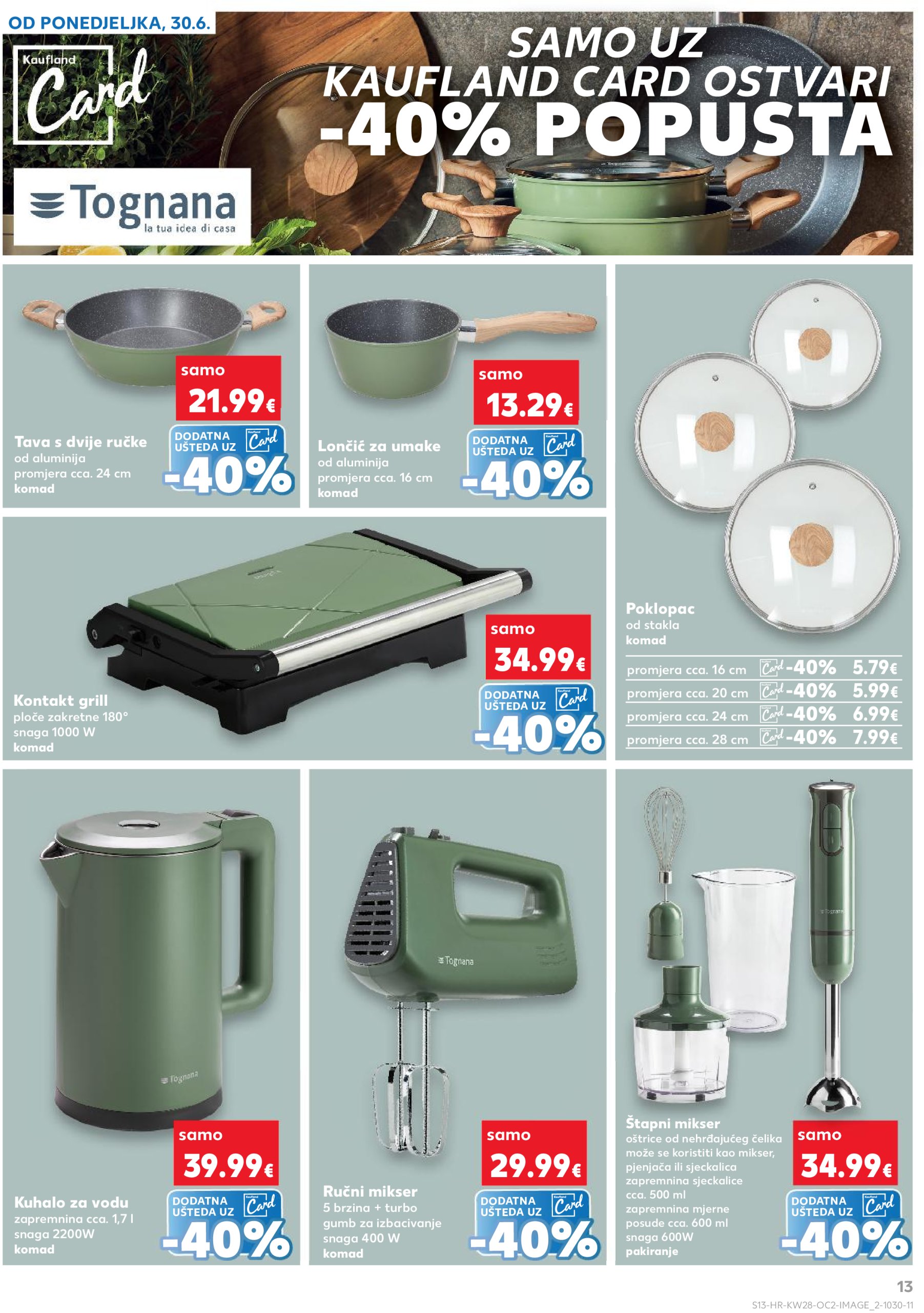 kaufland - Prelistajte katalog Kaufland - Neprehrambenih proizvoda, vrijedi od 09.07. do 15.07. - page: 13