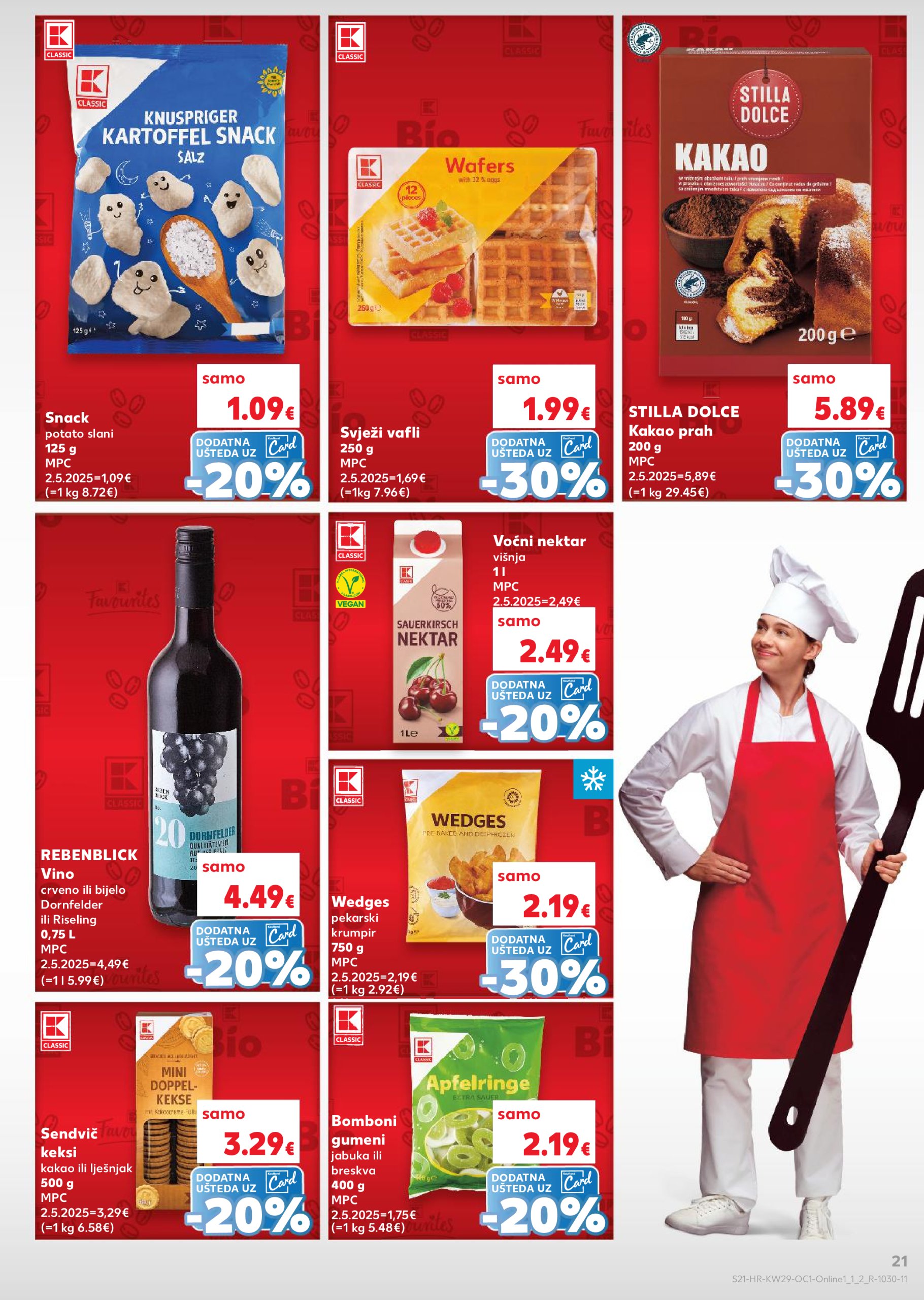 kaufland - Prelistajte katalog Kaufland - Želiš još bogatiju ponudu, vrijedi od 16.07. do 22.07. - page: 21