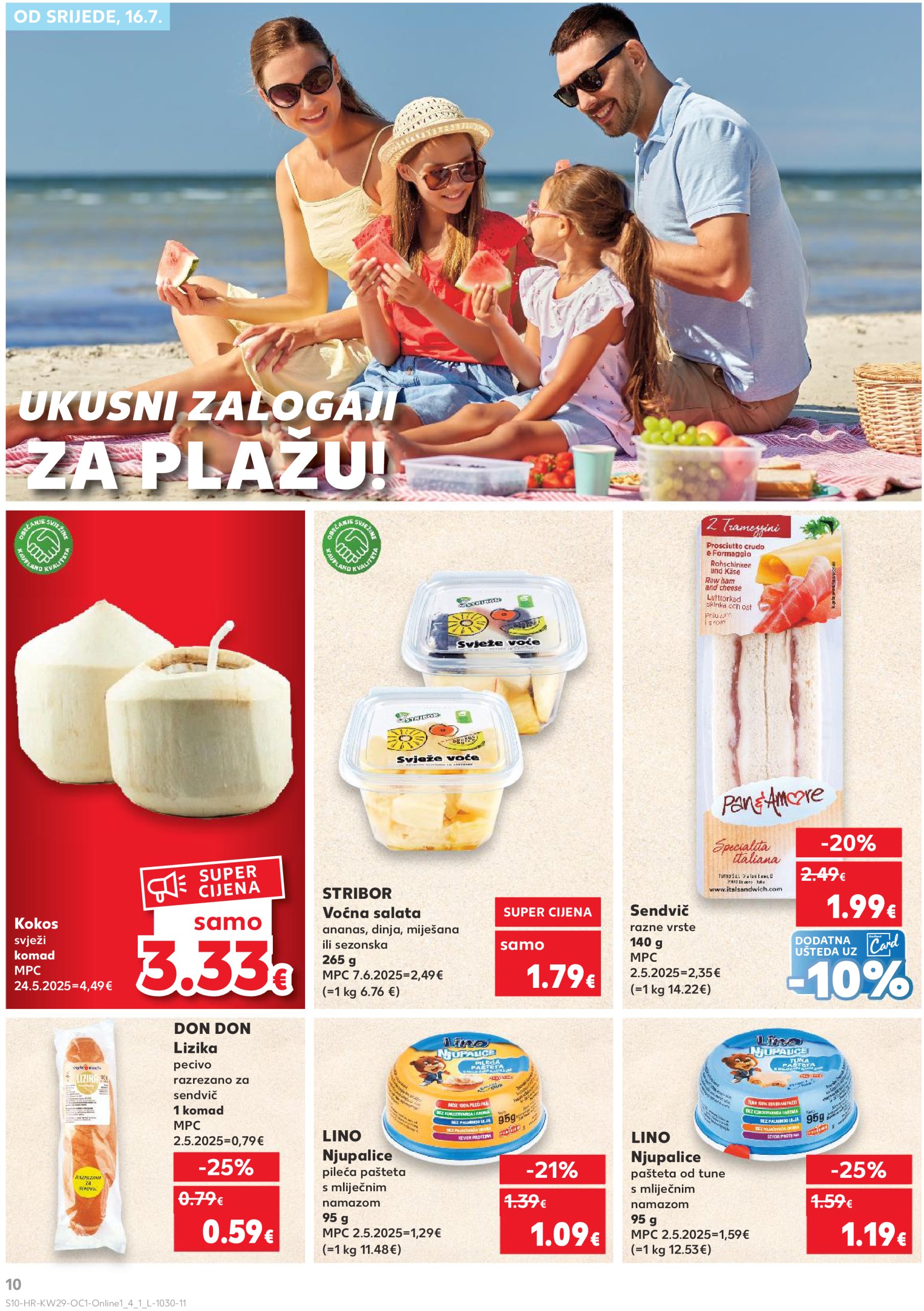 kaufland - Prelistajte katalog Kaufland - Želiš još bogatiju ponudu, vrijedi od 16.07. do 22.07. - page: 10