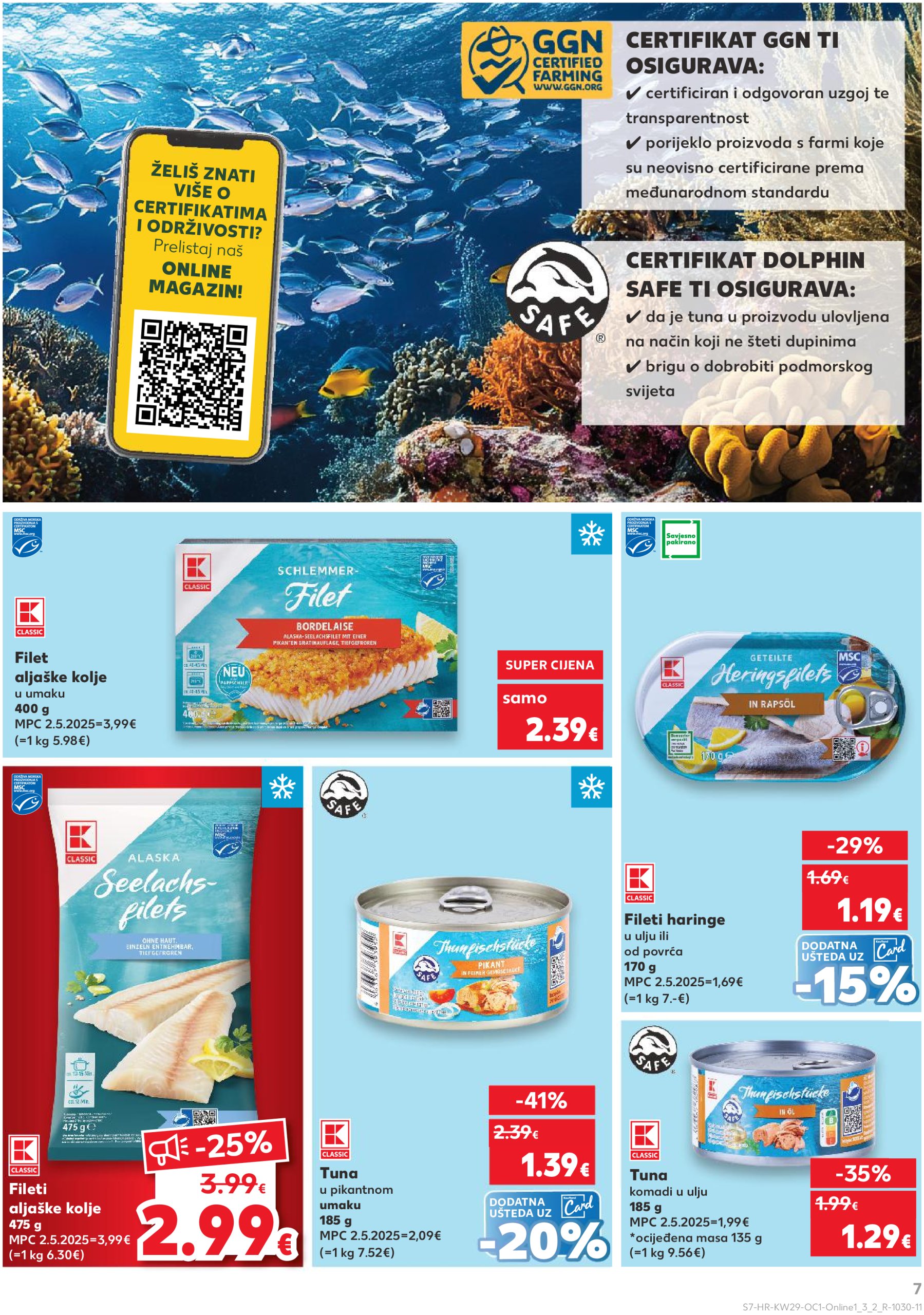 kaufland - Prelistajte katalog Kaufland - Želiš još bogatiju ponudu, vrijedi od 16.07. do 22.07. - page: 7