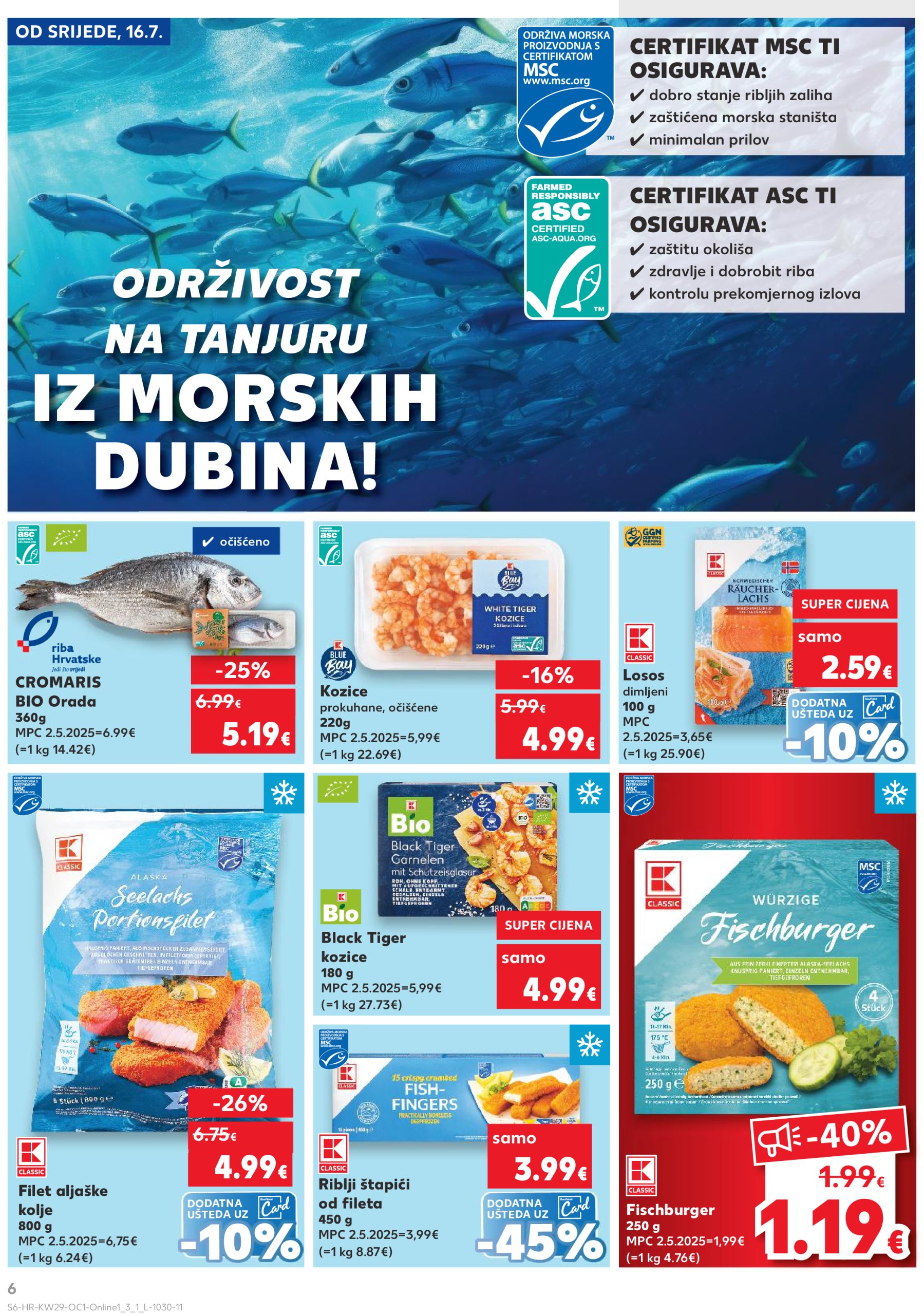 kaufland - Prelistajte katalog Kaufland - Želiš još bogatiju ponudu, vrijedi od 16.07. do 22.07. - page: 6