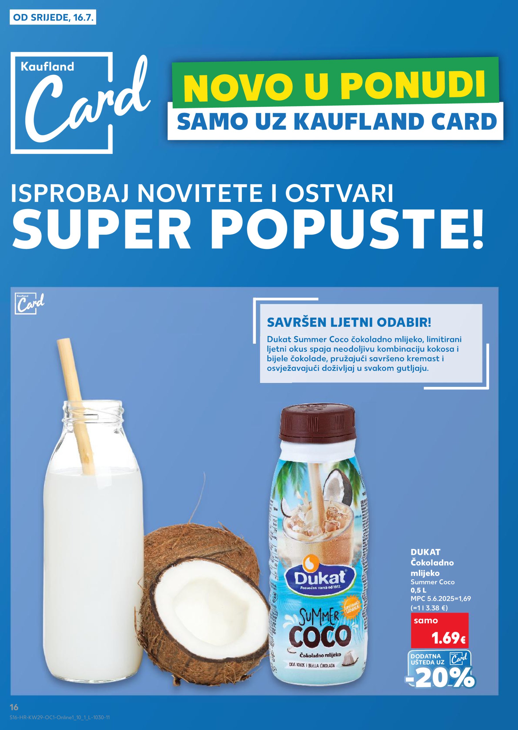 kaufland - Prelistajte katalog Kaufland - Želiš još bogatiju ponudu, vrijedi od 16.07. do 22.07. - page: 16