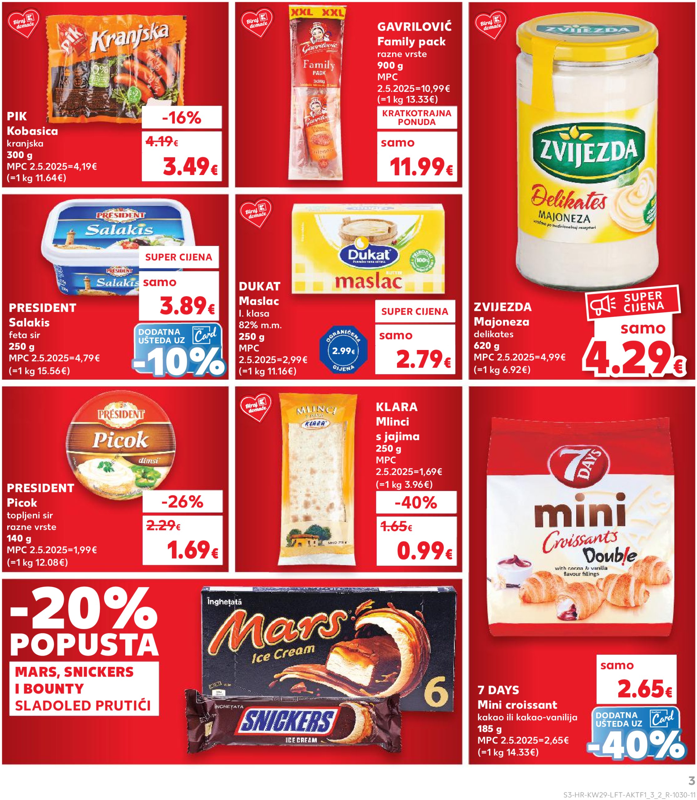 kaufland - Prelistajte katalog Kaufland, vrijedi od 16.07. do 22.07. - page: 3