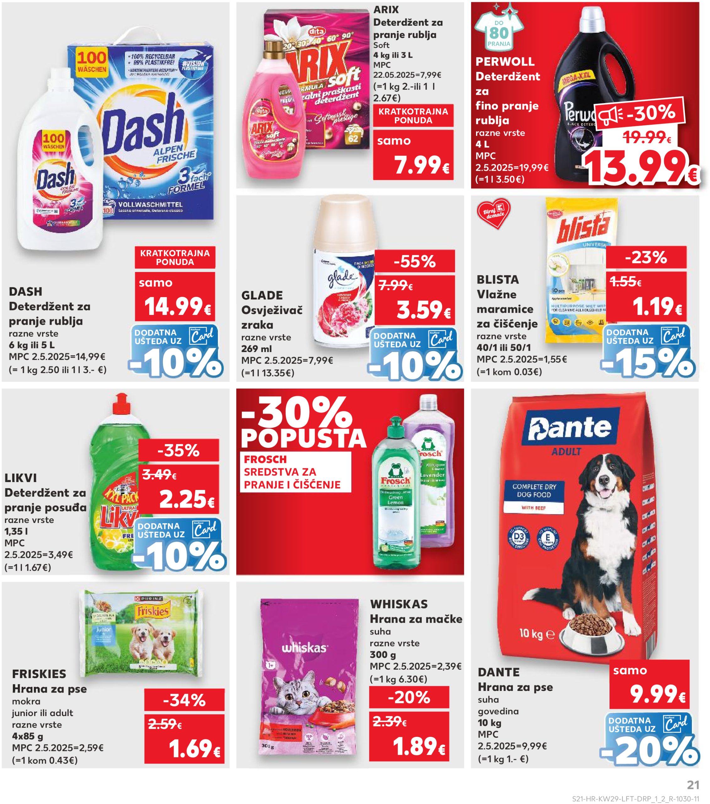 kaufland - Prelistajte katalog Kaufland, vrijedi od 16.07. do 22.07. - page: 21