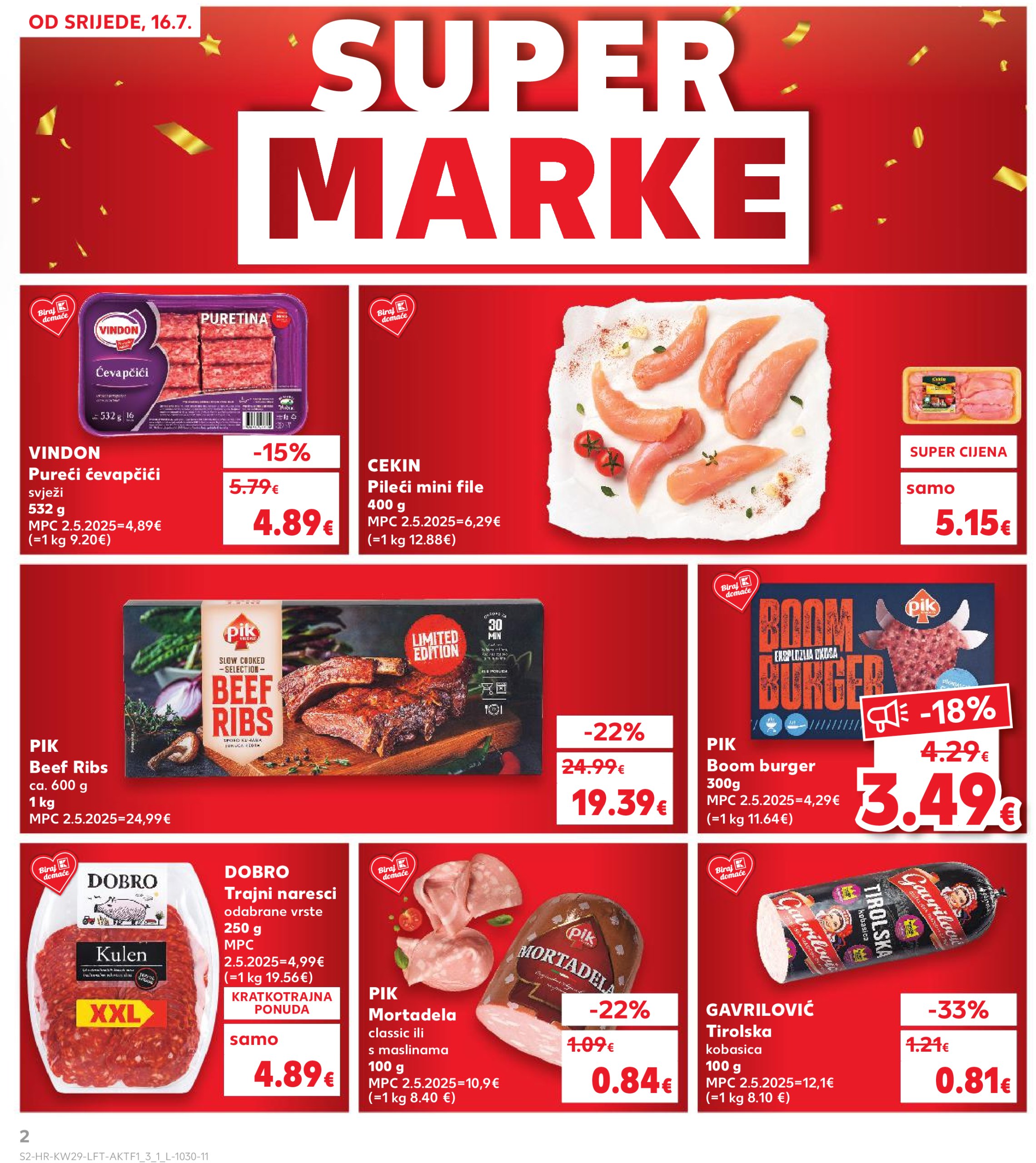 kaufland - Prelistajte katalog Kaufland, vrijedi od 16.07. do 22.07. - page: 2