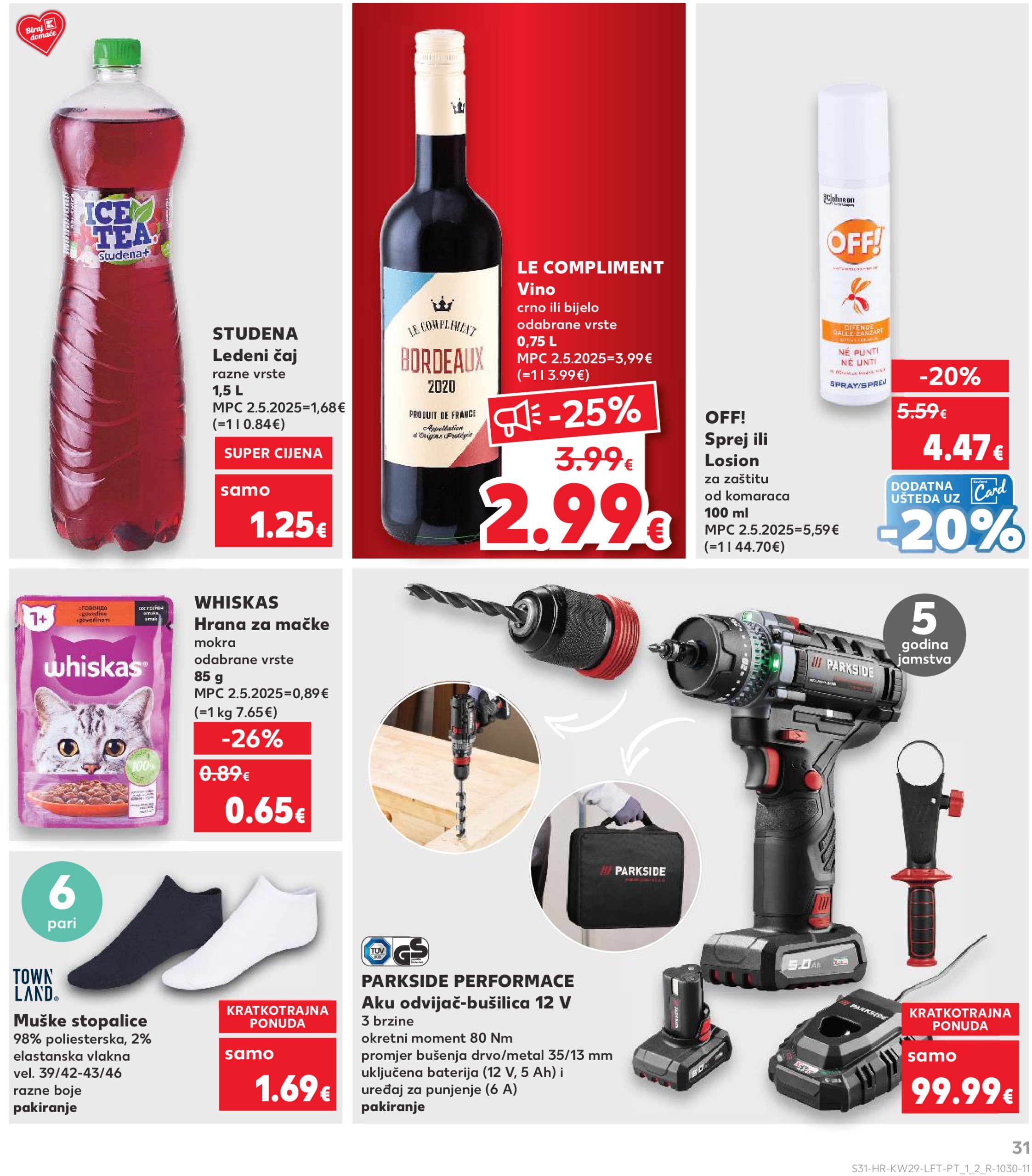 kaufland - Prelistajte katalog Kaufland, vrijedi od 16.07. do 22.07. - page: 31
