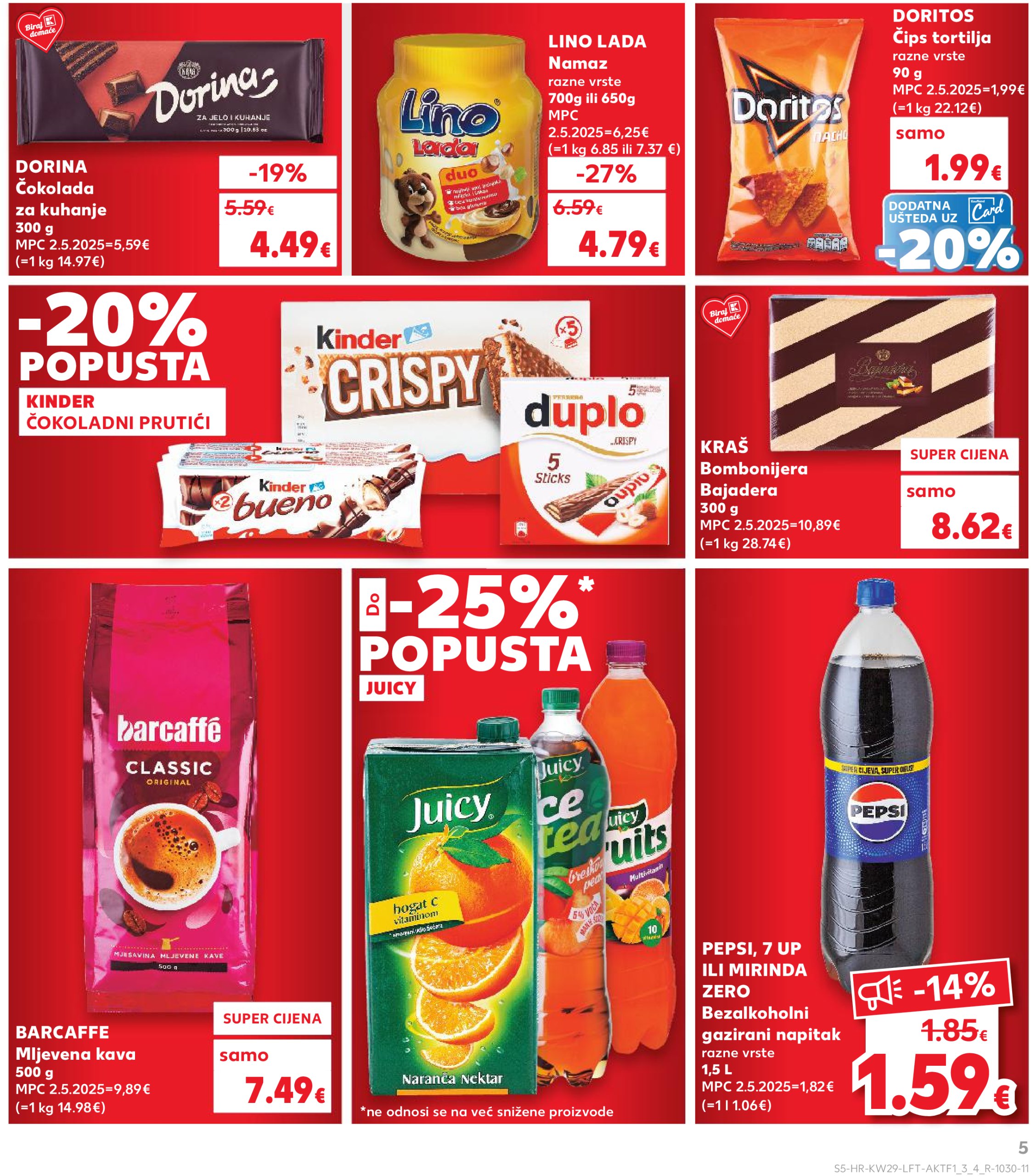 kaufland - Prelistajte katalog Kaufland, vrijedi od 16.07. do 22.07. - page: 5