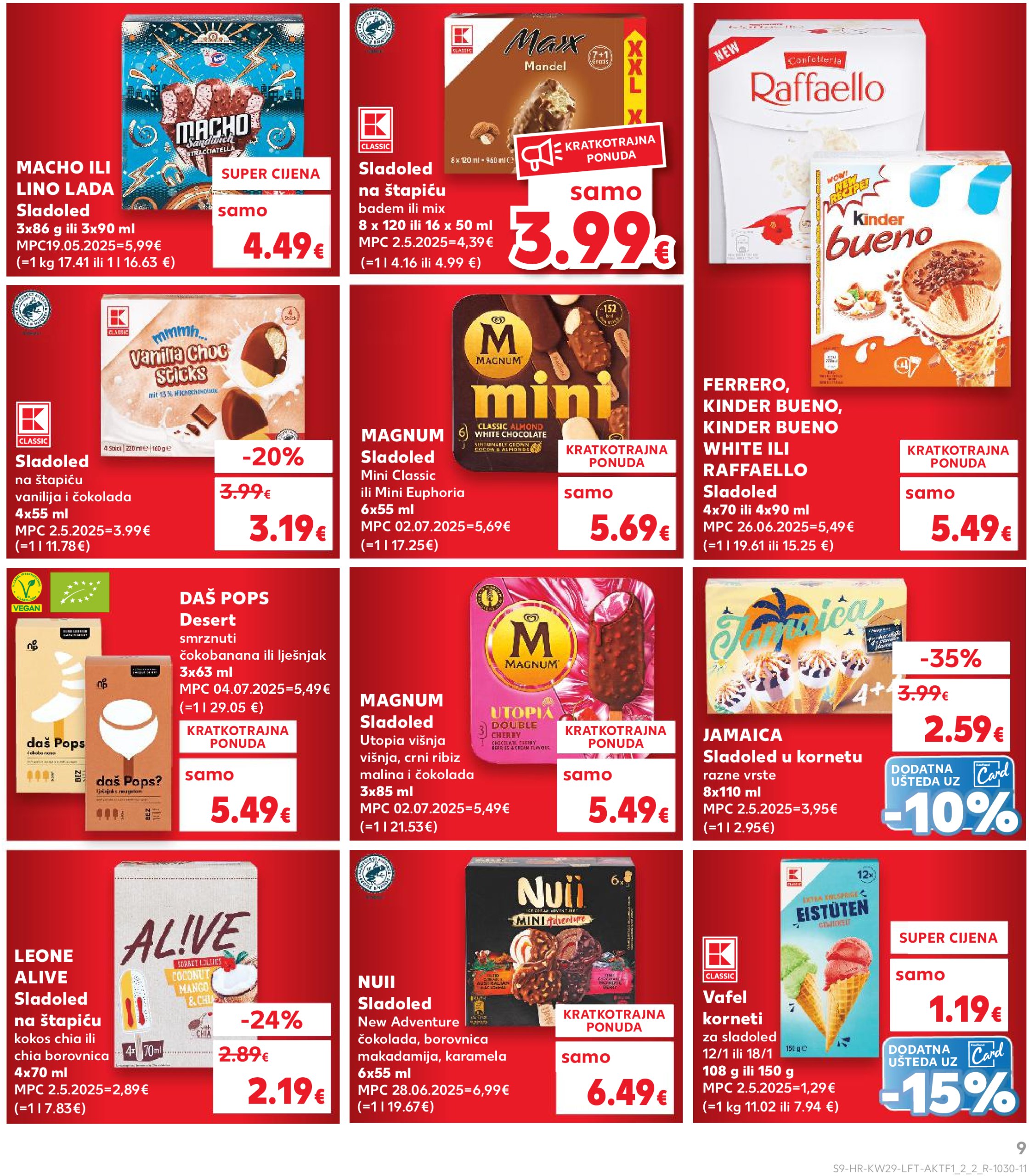 kaufland - Prelistajte katalog Kaufland, vrijedi od 16.07. do 22.07. - page: 9