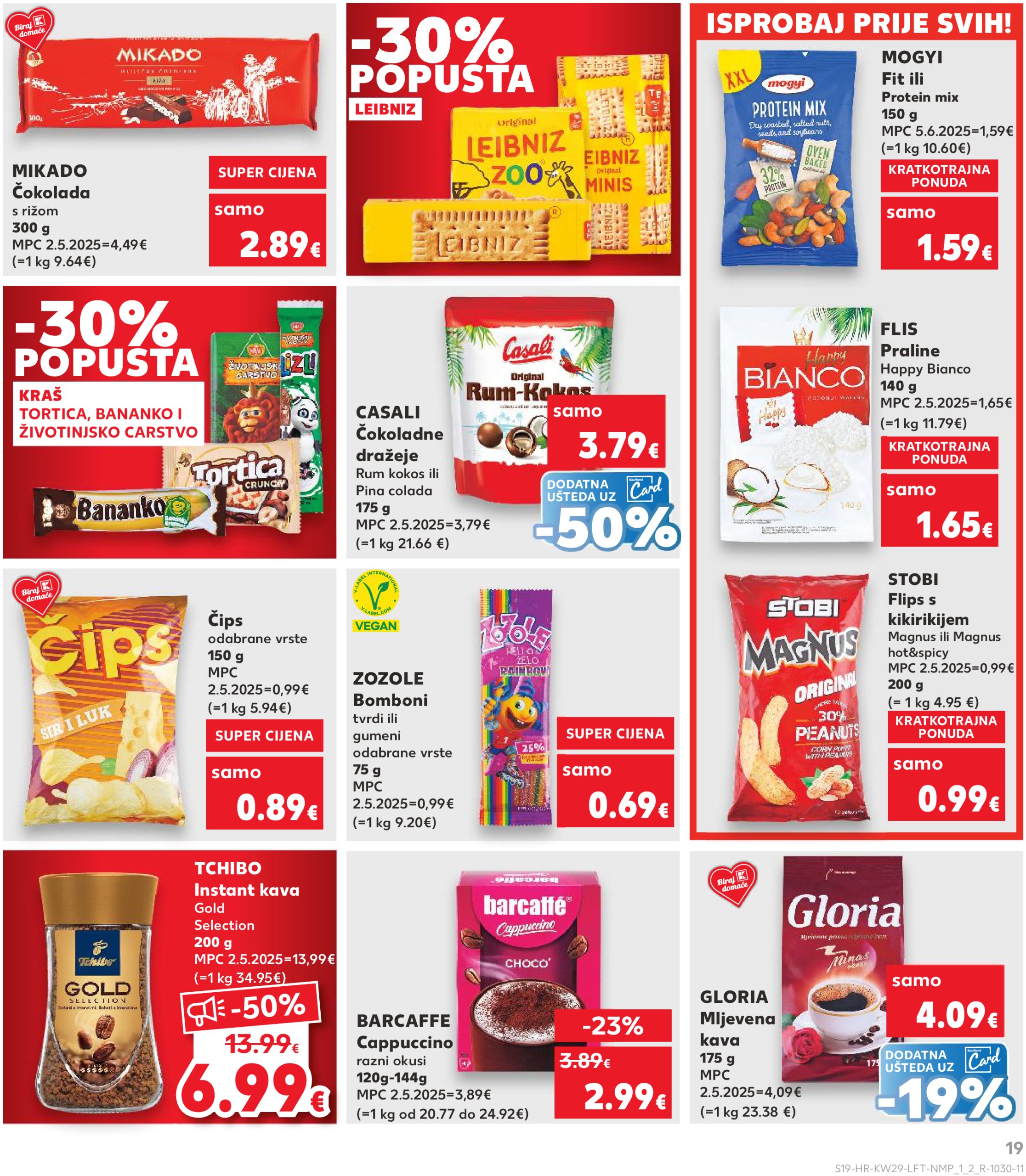 kaufland - Prelistajte katalog Kaufland, vrijedi od 16.07. do 22.07. - page: 19