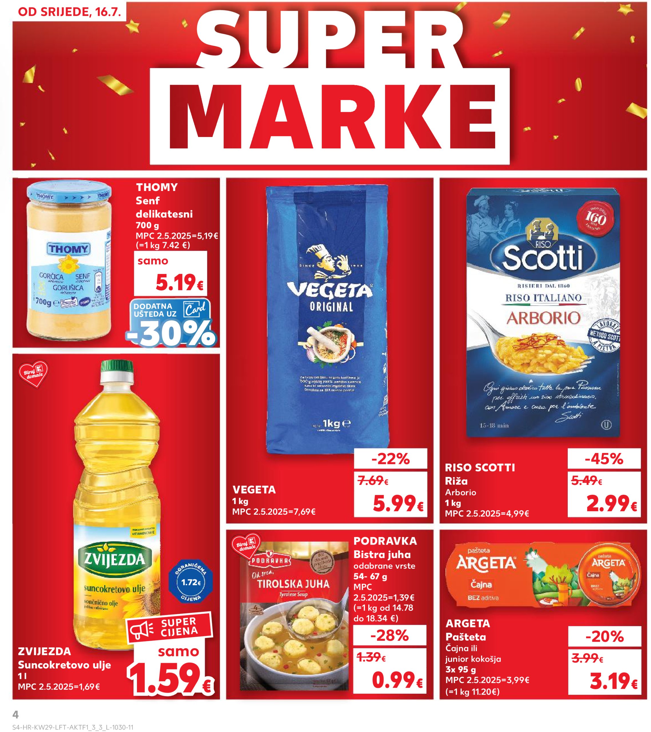 kaufland - Prelistajte katalog Kaufland, vrijedi od 16.07. do 22.07. - page: 4