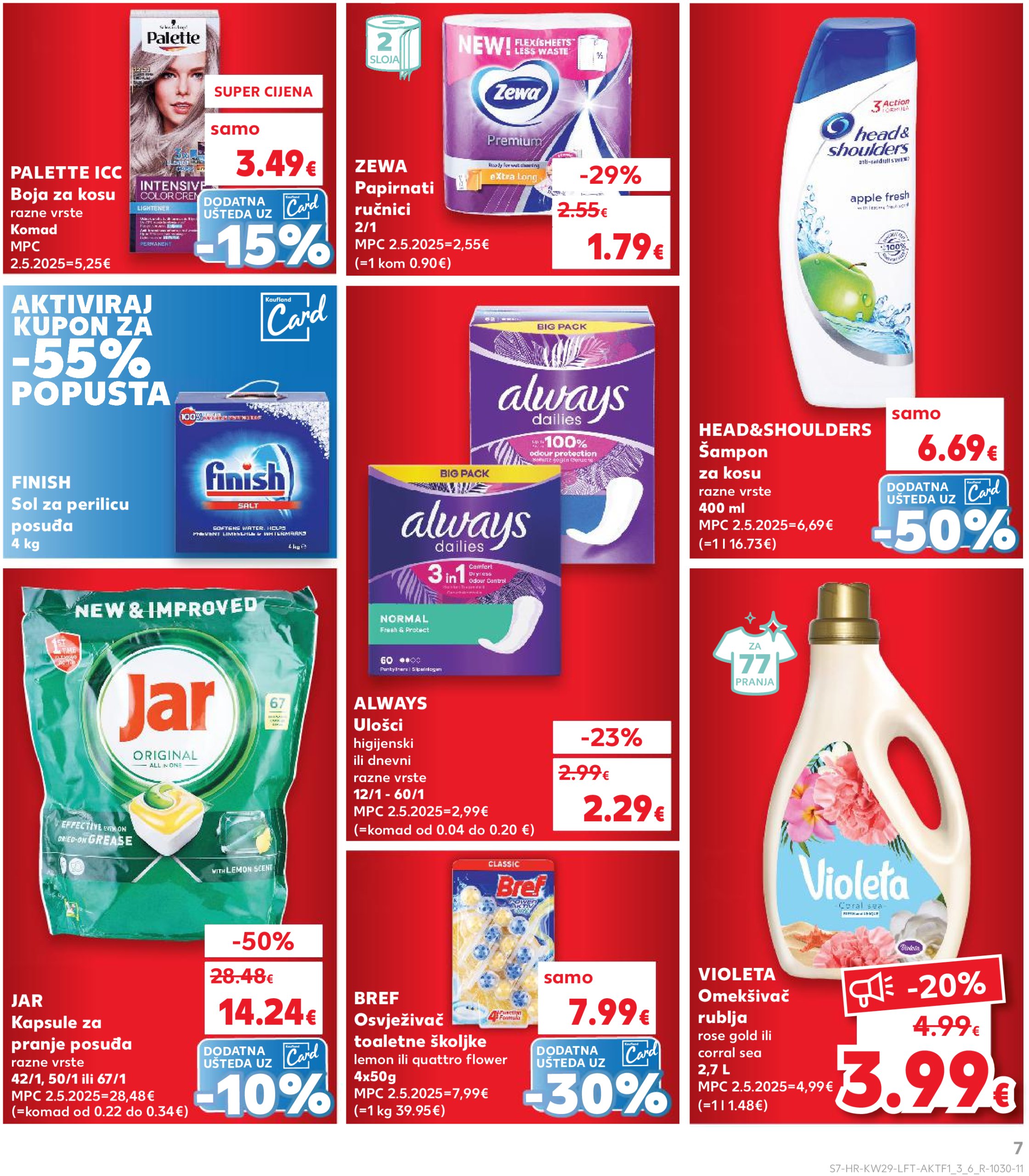 kaufland - Prelistajte katalog Kaufland, vrijedi od 16.07. do 22.07. - page: 7
