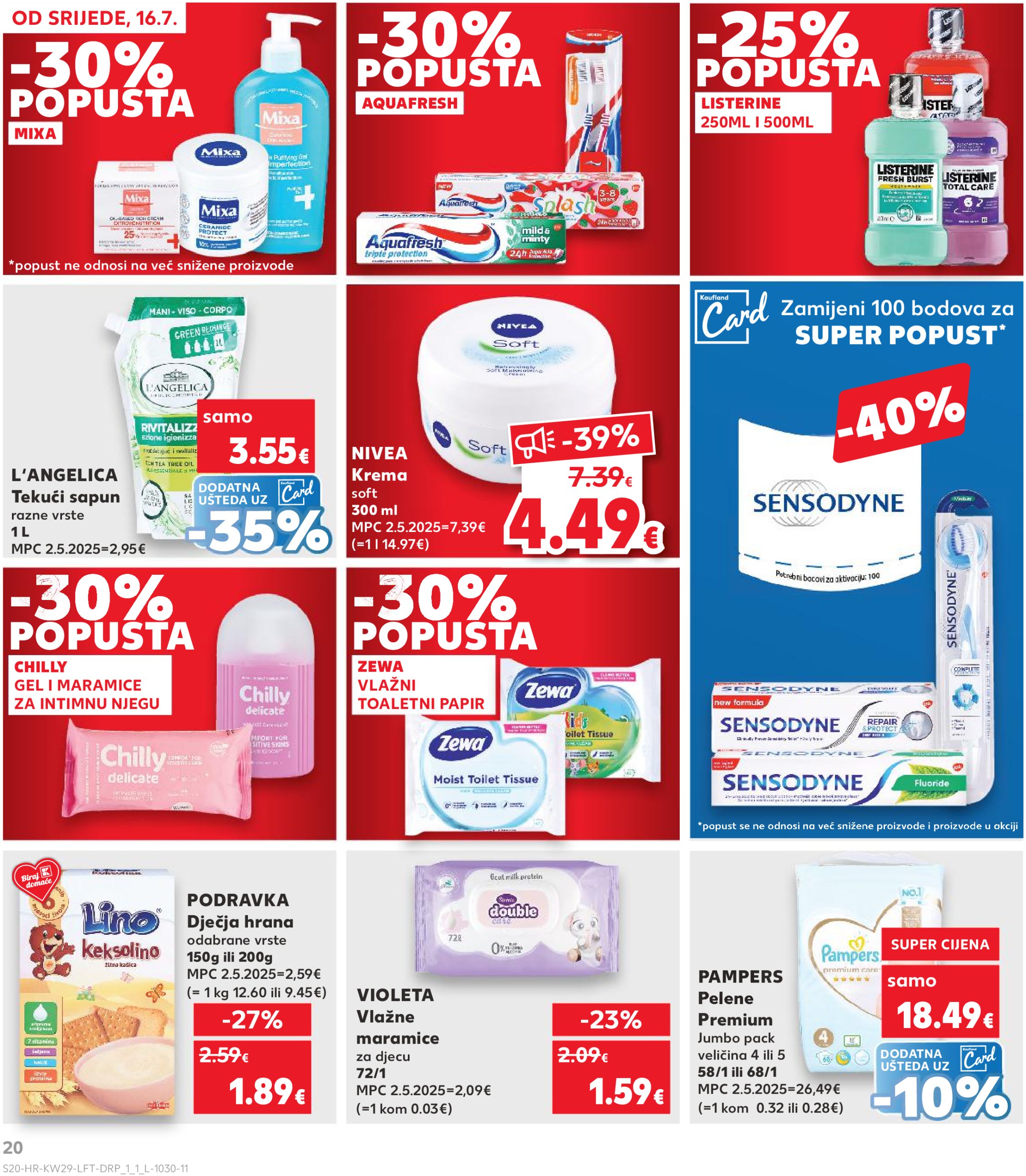 kaufland - Prelistajte katalog Kaufland, vrijedi od 16.07. do 22.07. - page: 20