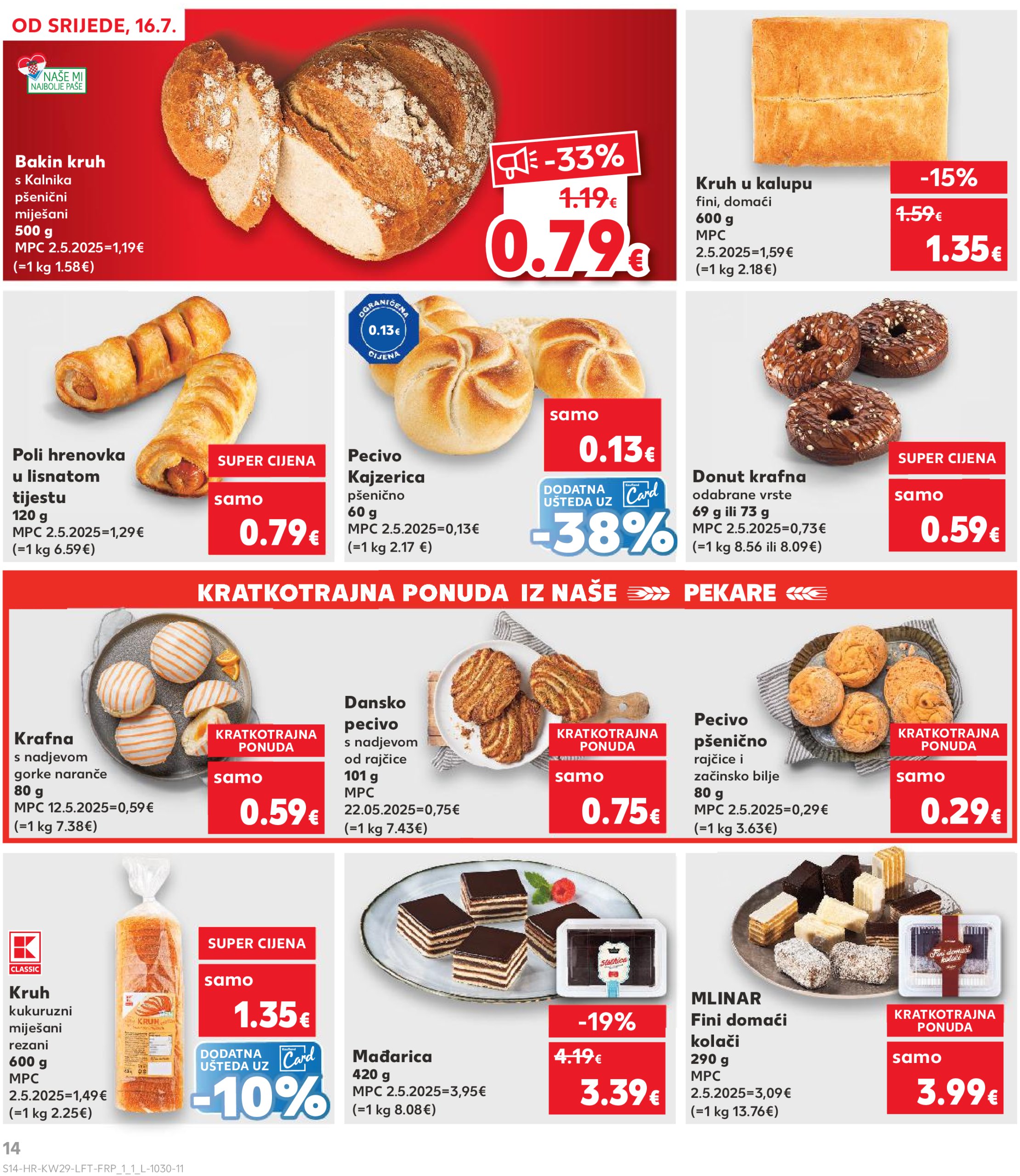 kaufland - Prelistajte katalog Kaufland, vrijedi od 16.07. do 22.07. - page: 14