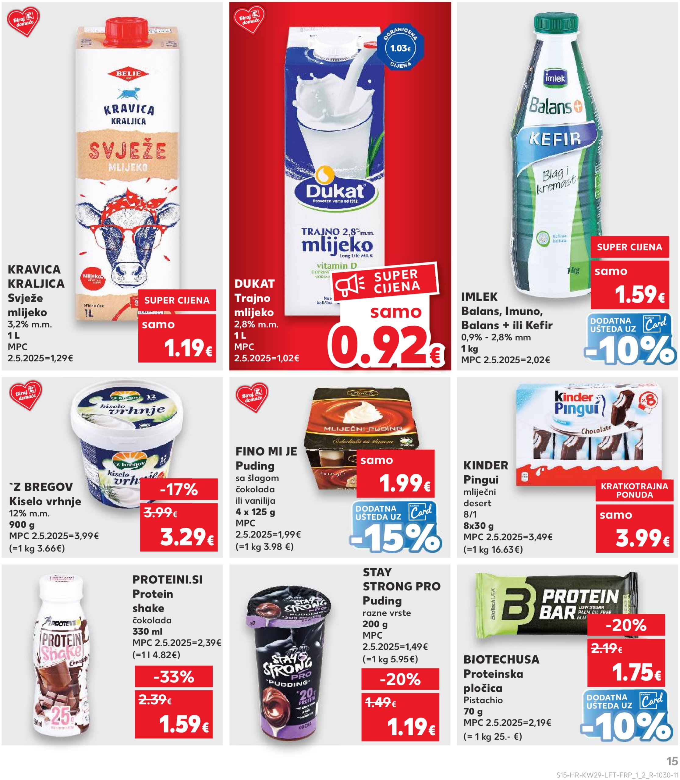 kaufland - Prelistajte katalog Kaufland, vrijedi od 16.07. do 22.07. - page: 15