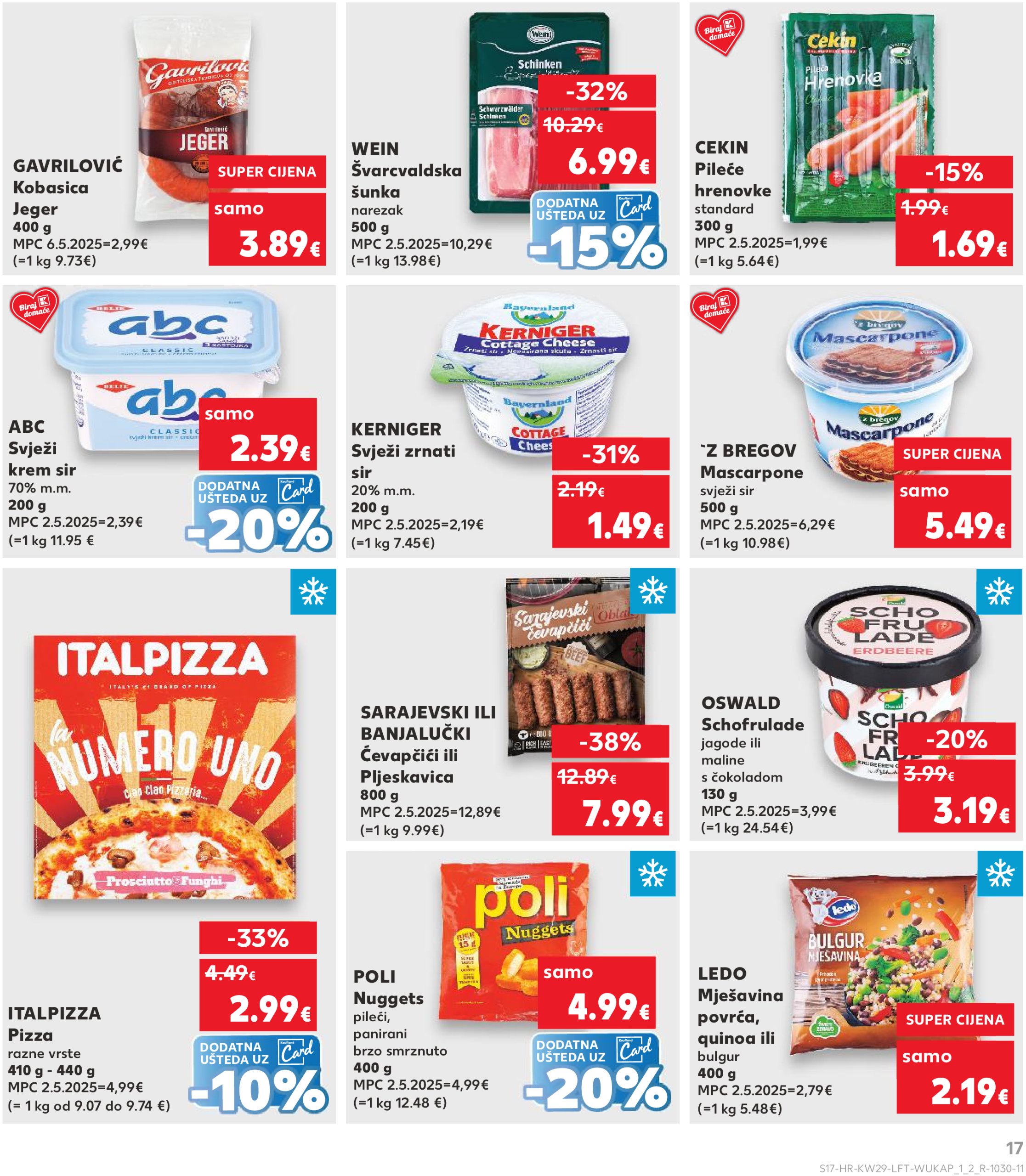 kaufland - Prelistajte katalog Kaufland, vrijedi od 16.07. do 22.07. - page: 17
