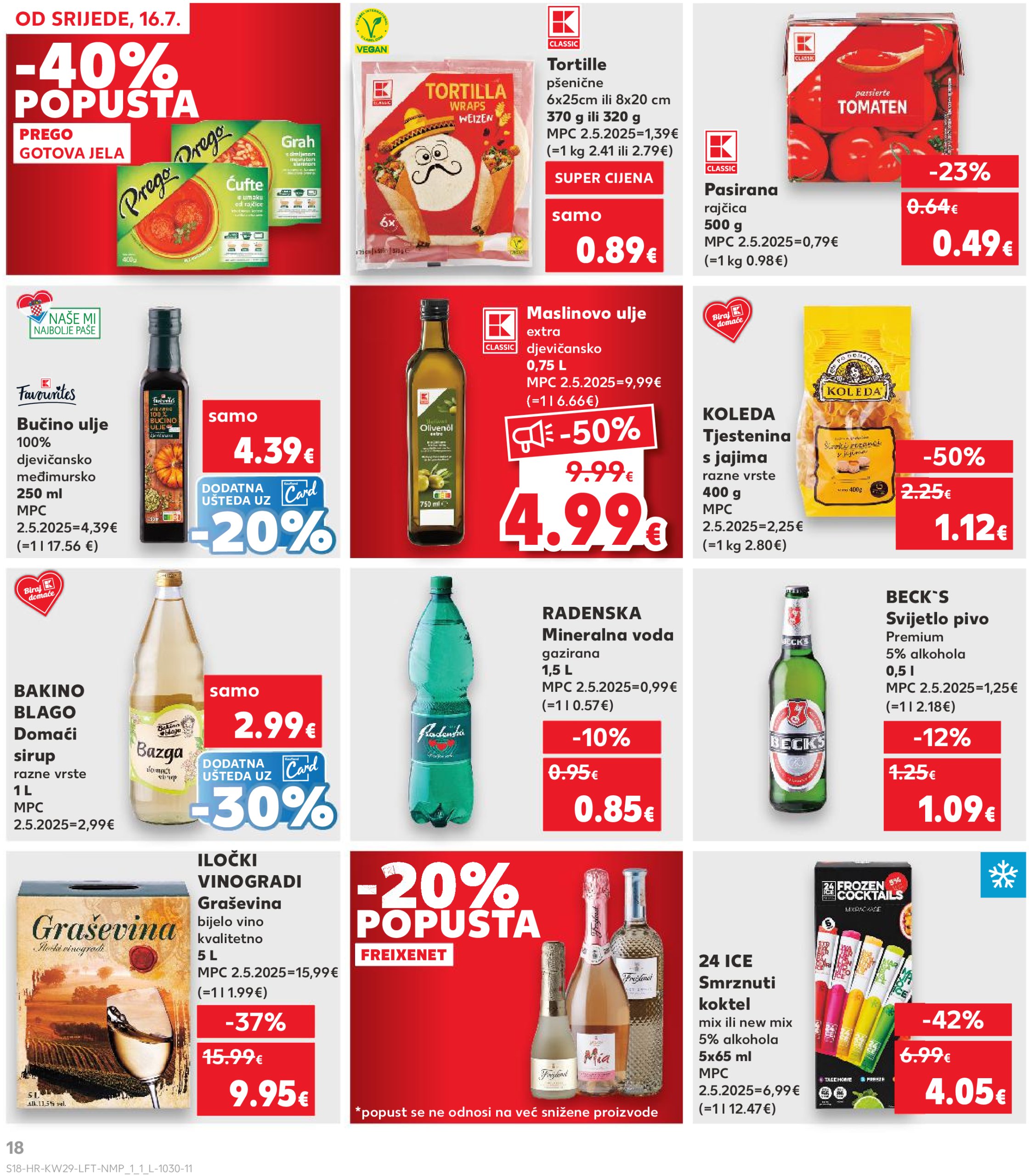 kaufland - Prelistajte katalog Kaufland, vrijedi od 16.07. do 22.07. - page: 18