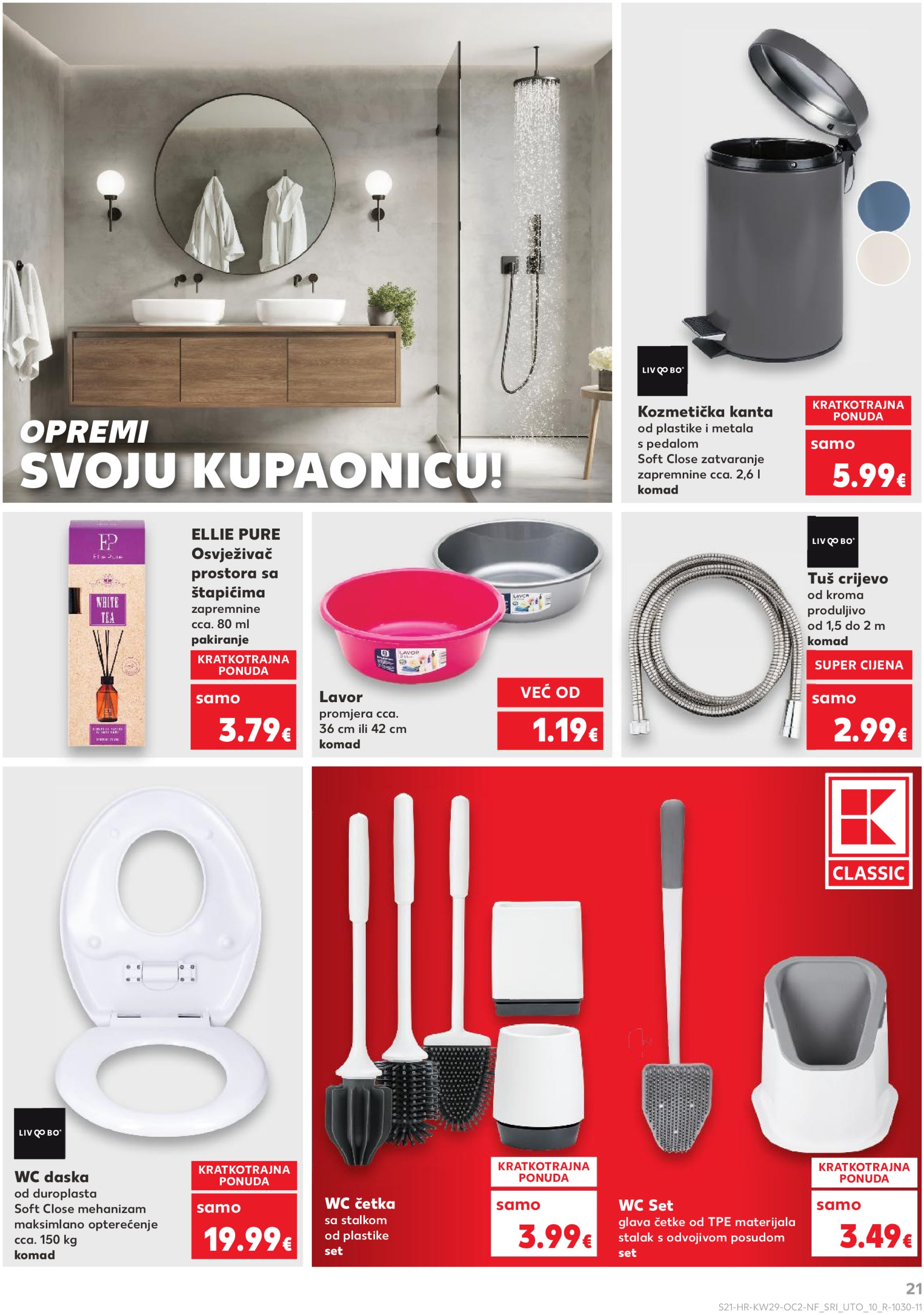 kaufland - Prelistajte katalog Kaufland - Neprehrambenih proizvoda, vrijedi od 16.07. do 22.07. - page: 21