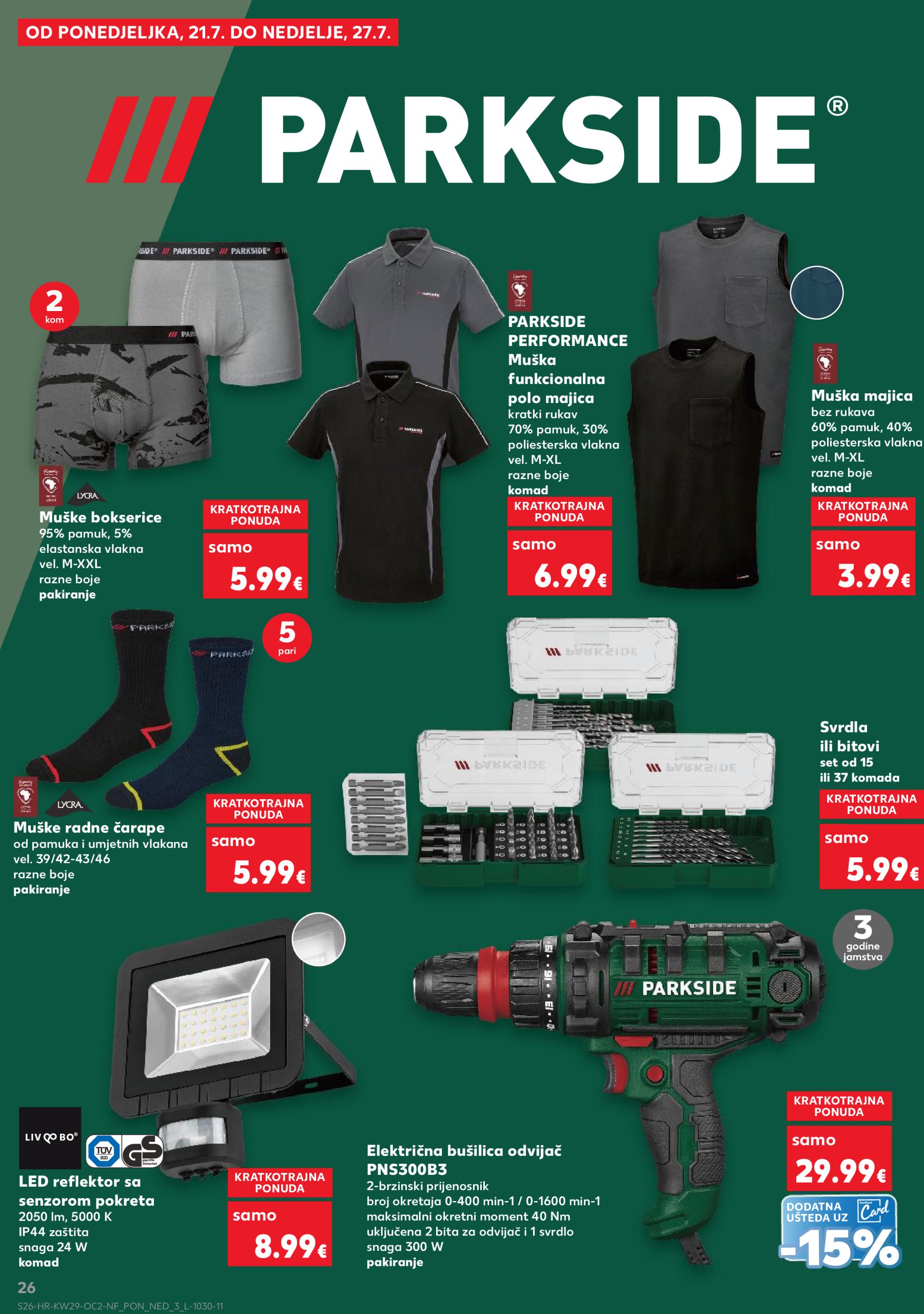 kaufland - Prelistajte katalog Kaufland - Neprehrambenih proizvoda, vrijedi od 16.07. do 22.07. - page: 26
