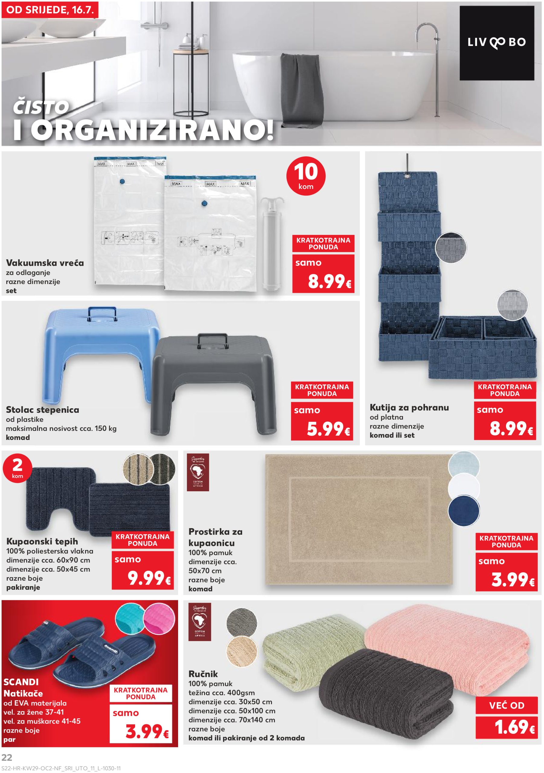 kaufland - Prelistajte katalog Kaufland - Neprehrambenih proizvoda, vrijedi od 16.07. do 22.07. - page: 22