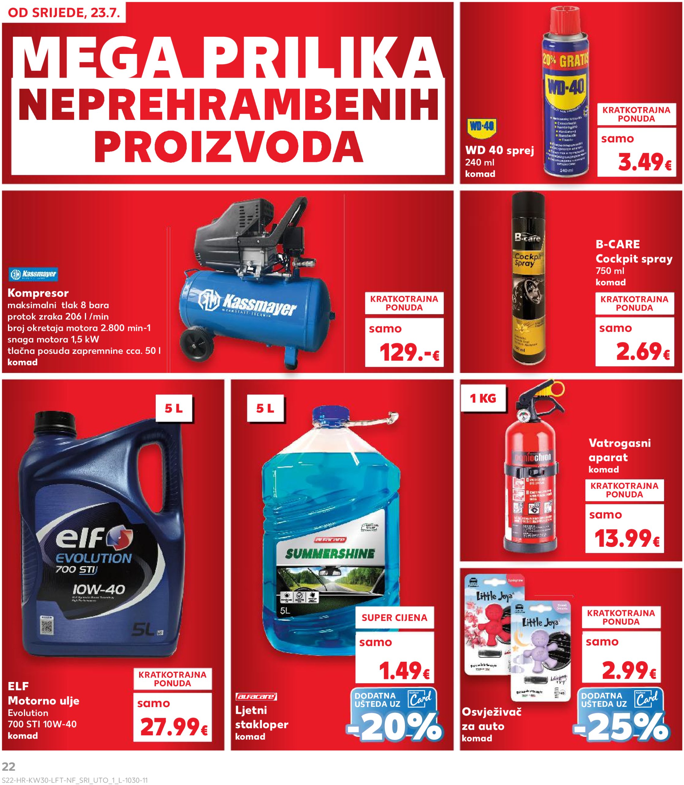 kaufland - Prelistajte katalog Kaufland, vrijedi od 23.07. do 29.07. - page: 22