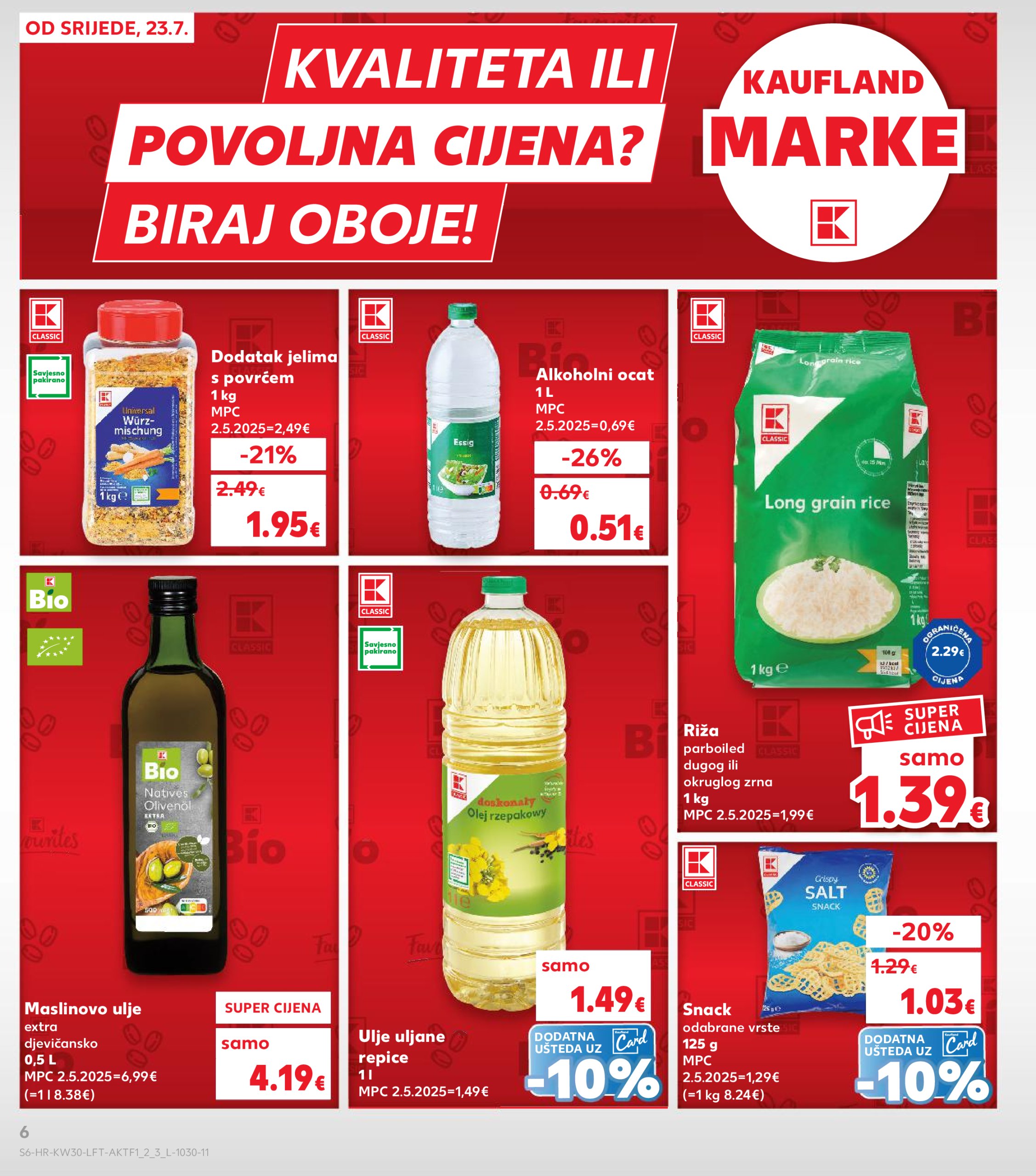 kaufland - Prelistajte katalog Kaufland, vrijedi od 23.07. do 29.07. - page: 6