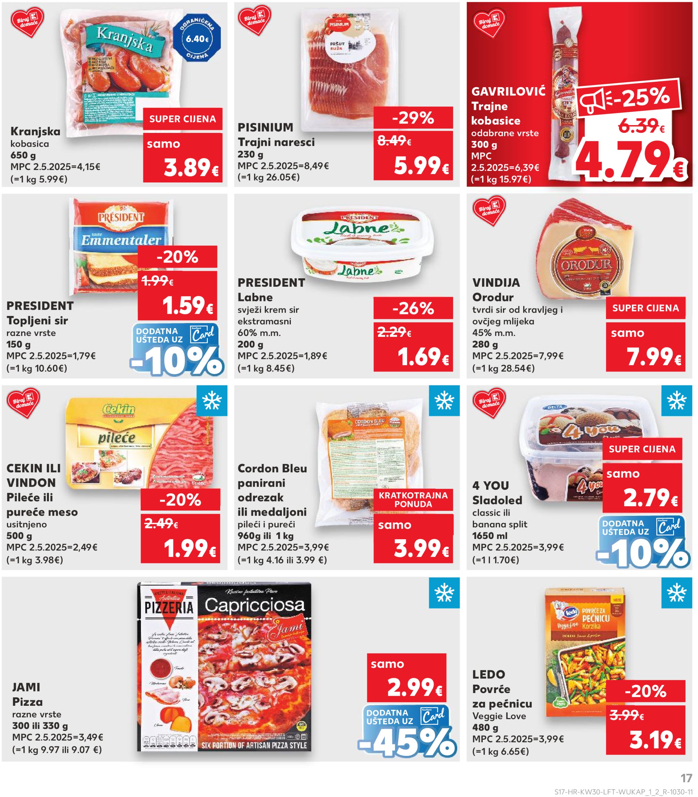 kaufland - Prelistajte katalog Kaufland, vrijedi od 23.07. do 29.07. - page: 17