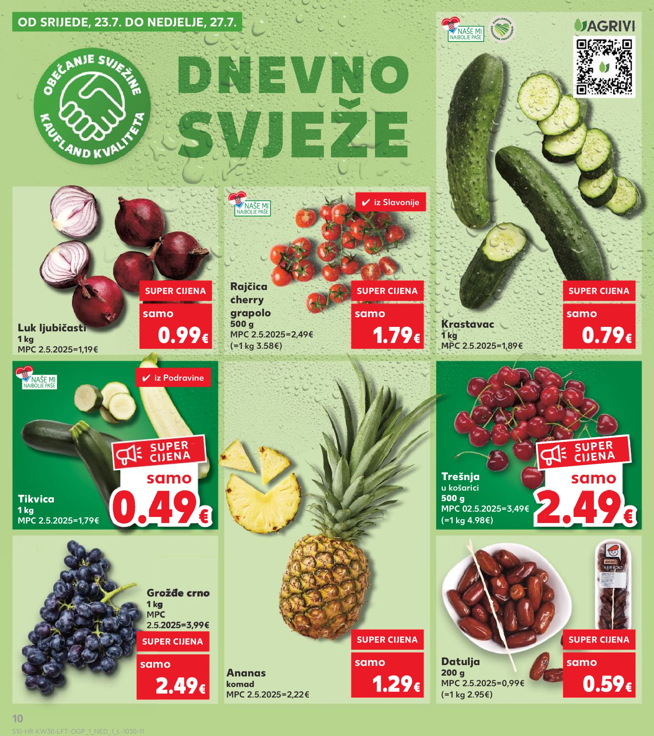 kaufland - Prelistajte katalog Kaufland, vrijedi od 23.07. do 29.07. - page: 10