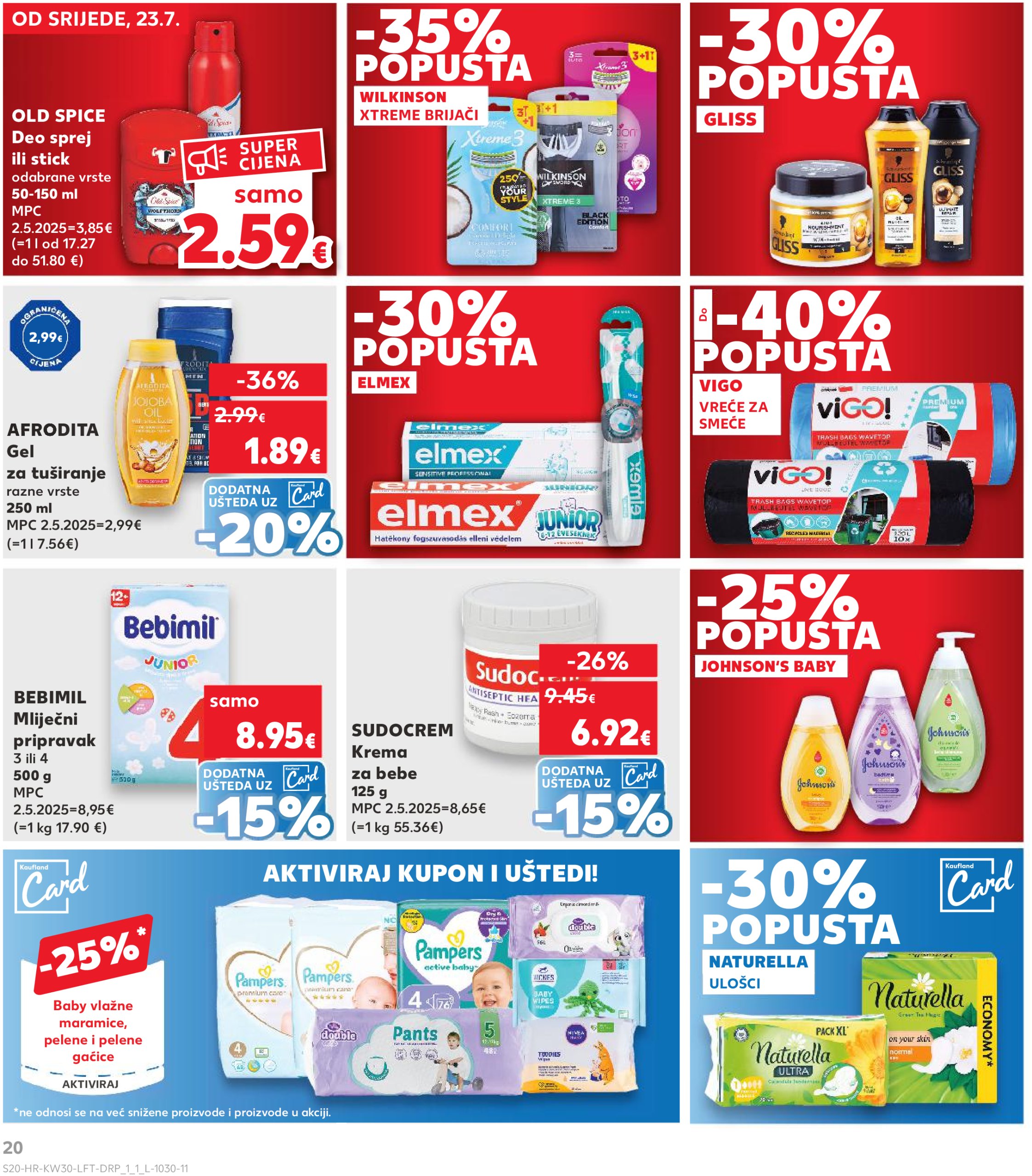 kaufland - Prelistajte katalog Kaufland, vrijedi od 23.07. do 29.07. - page: 20