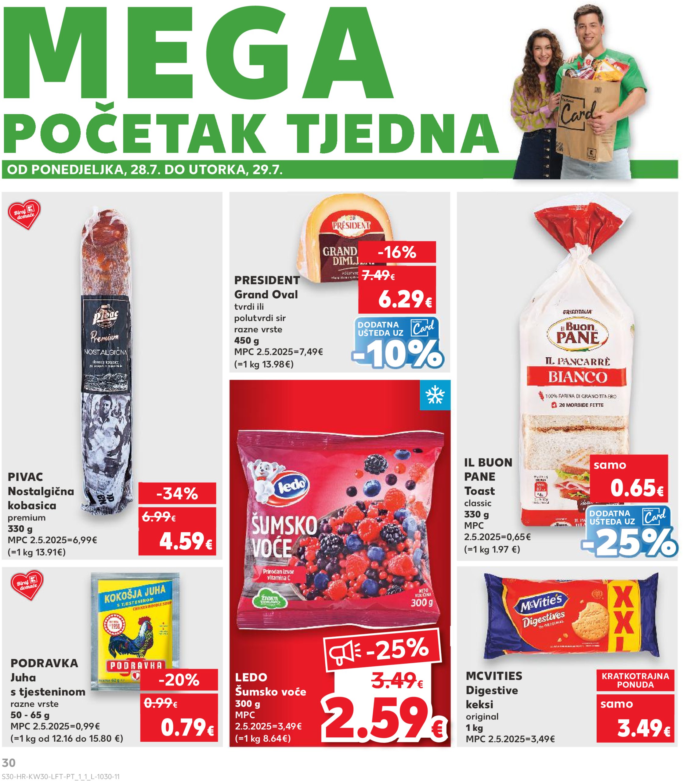 kaufland - Prelistajte katalog Kaufland, vrijedi od 23.07. do 29.07. - page: 30