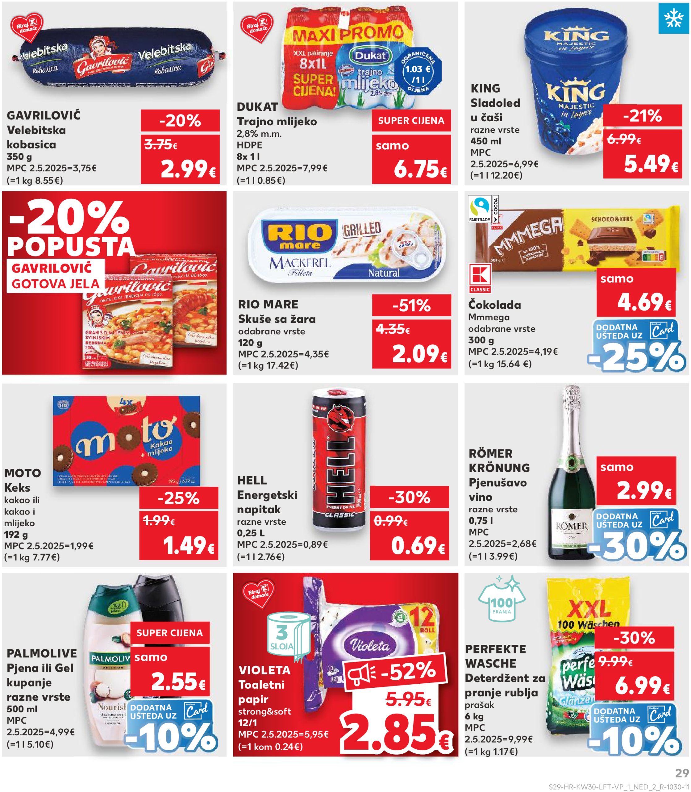 kaufland - Prelistajte katalog Kaufland, vrijedi od 23.07. do 29.07. - page: 29