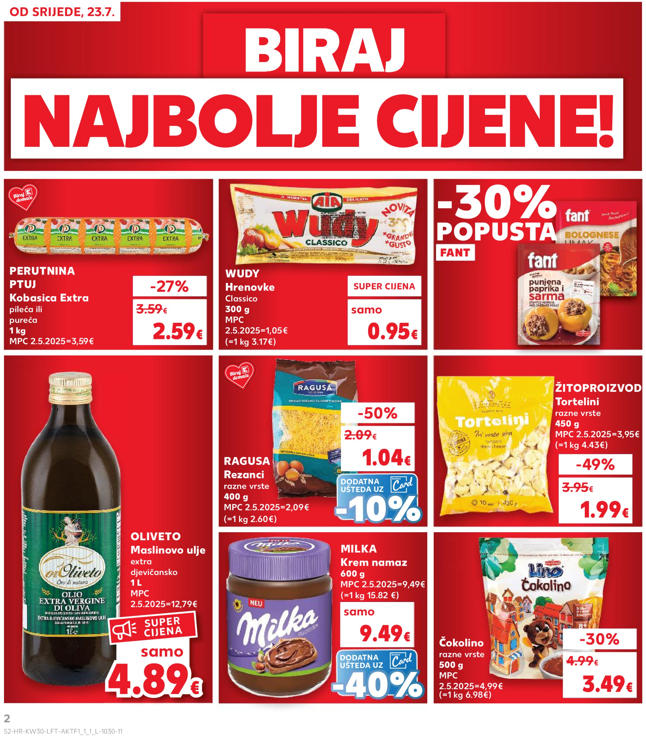 kaufland - Prelistajte katalog Kaufland, vrijedi od 23.07. do 29.07. - page: 2
