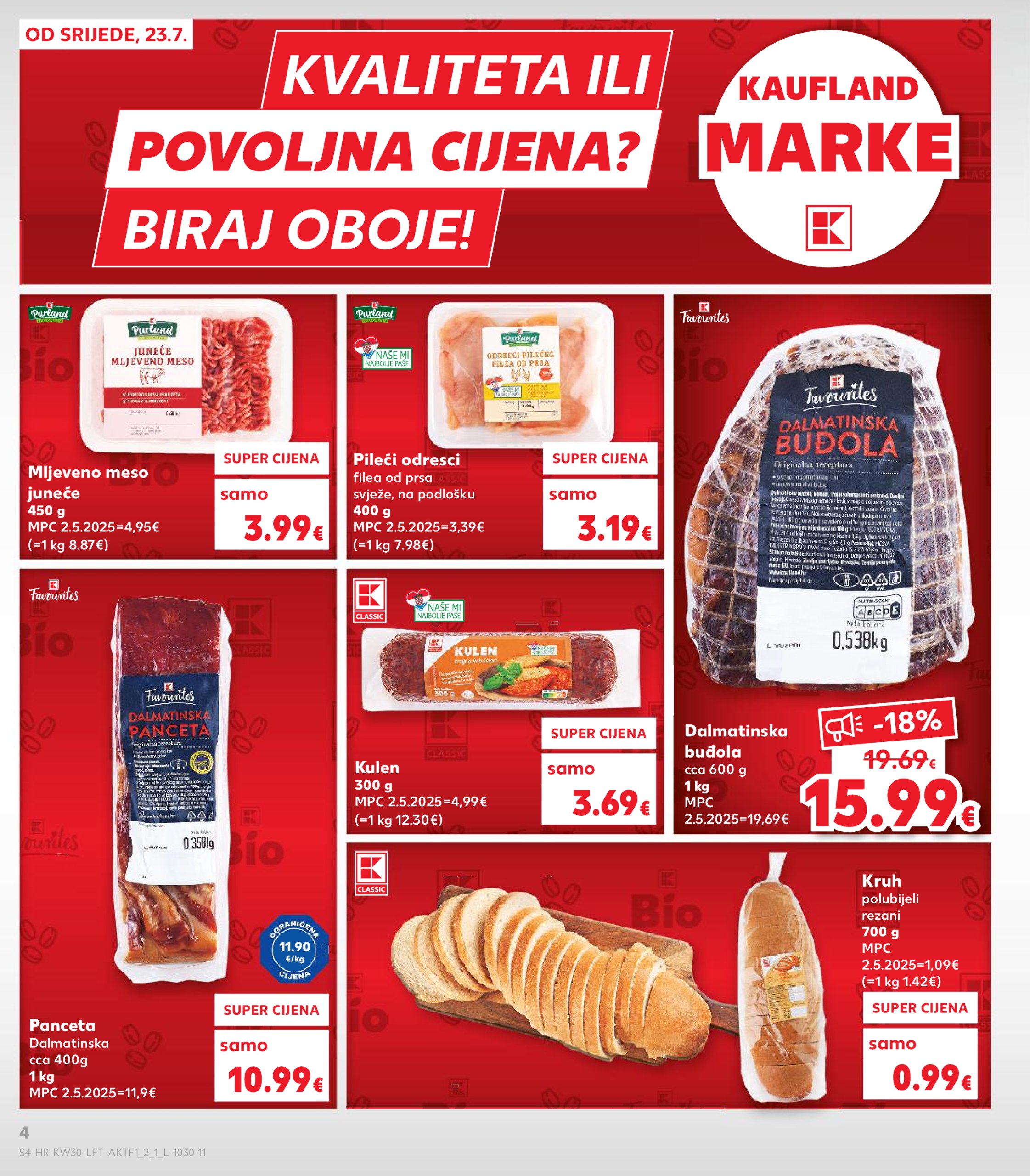kaufland - Prelistajte katalog Kaufland, vrijedi od 23.07. do 29.07. - page: 4
