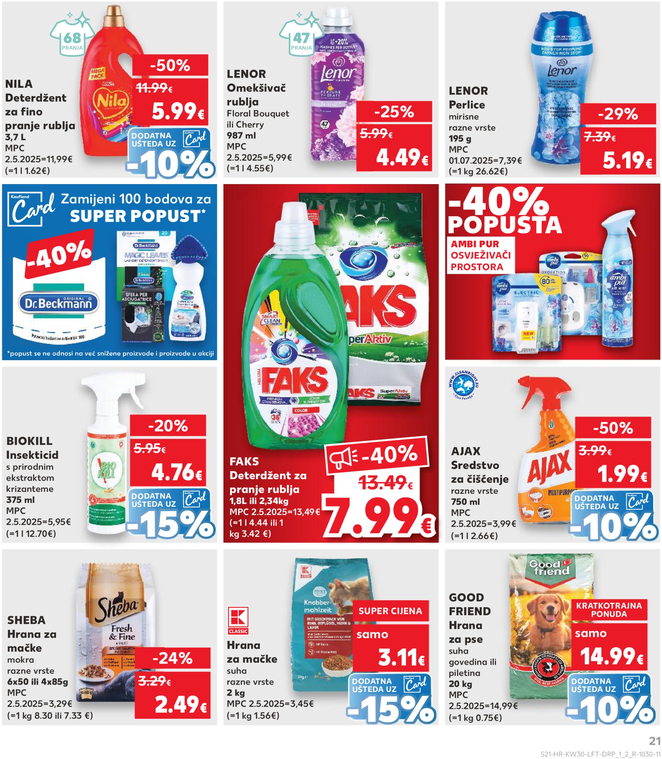 kaufland - Prelistajte katalog Kaufland, vrijedi od 23.07. do 29.07. - page: 21