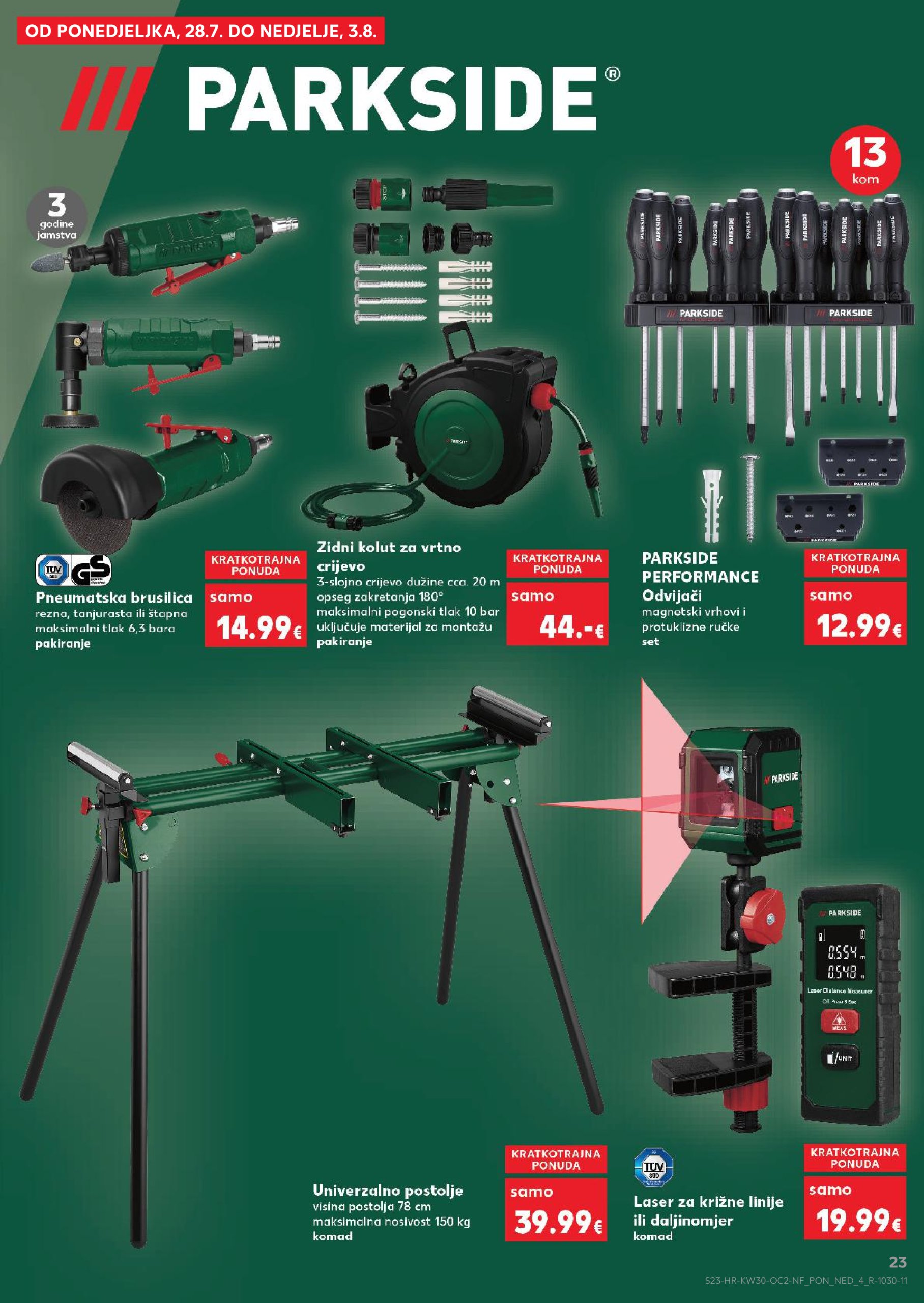 kaufland - Prelistajte katalog Kaufland - Neprehrambenih proizvoda, vrijedi od 23.07. do 29.07. - page: 23