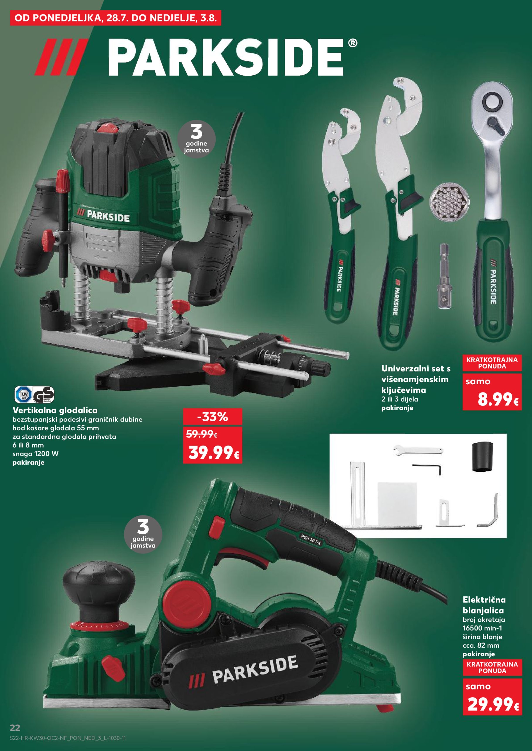 kaufland - Prelistajte katalog Kaufland - Neprehrambenih proizvoda, vrijedi od 23.07. do 29.07. - page: 22