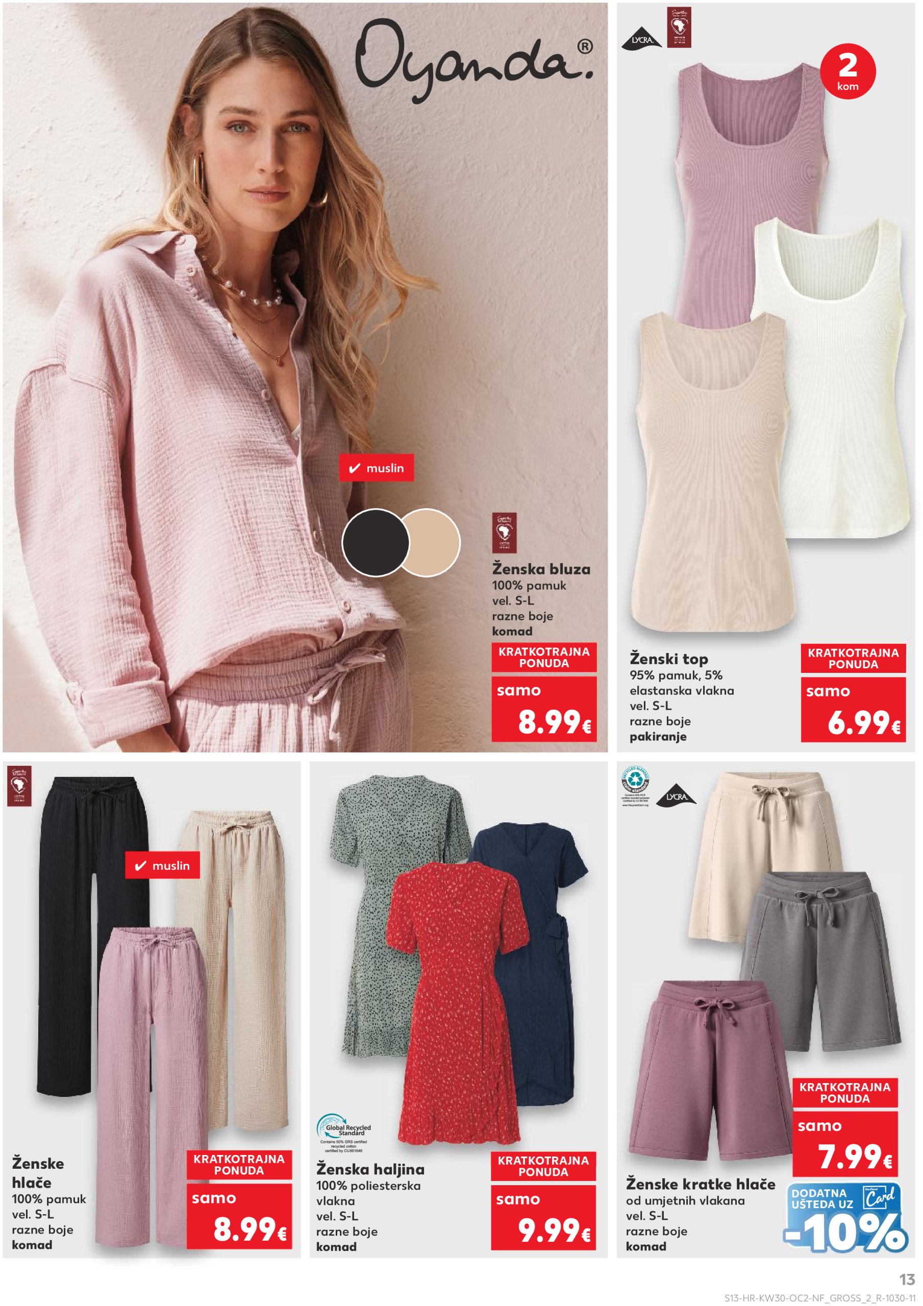 kaufland - Prelistajte katalog Kaufland - Neprehrambenih proizvoda, vrijedi od 23.07. do 29.07. - page: 13