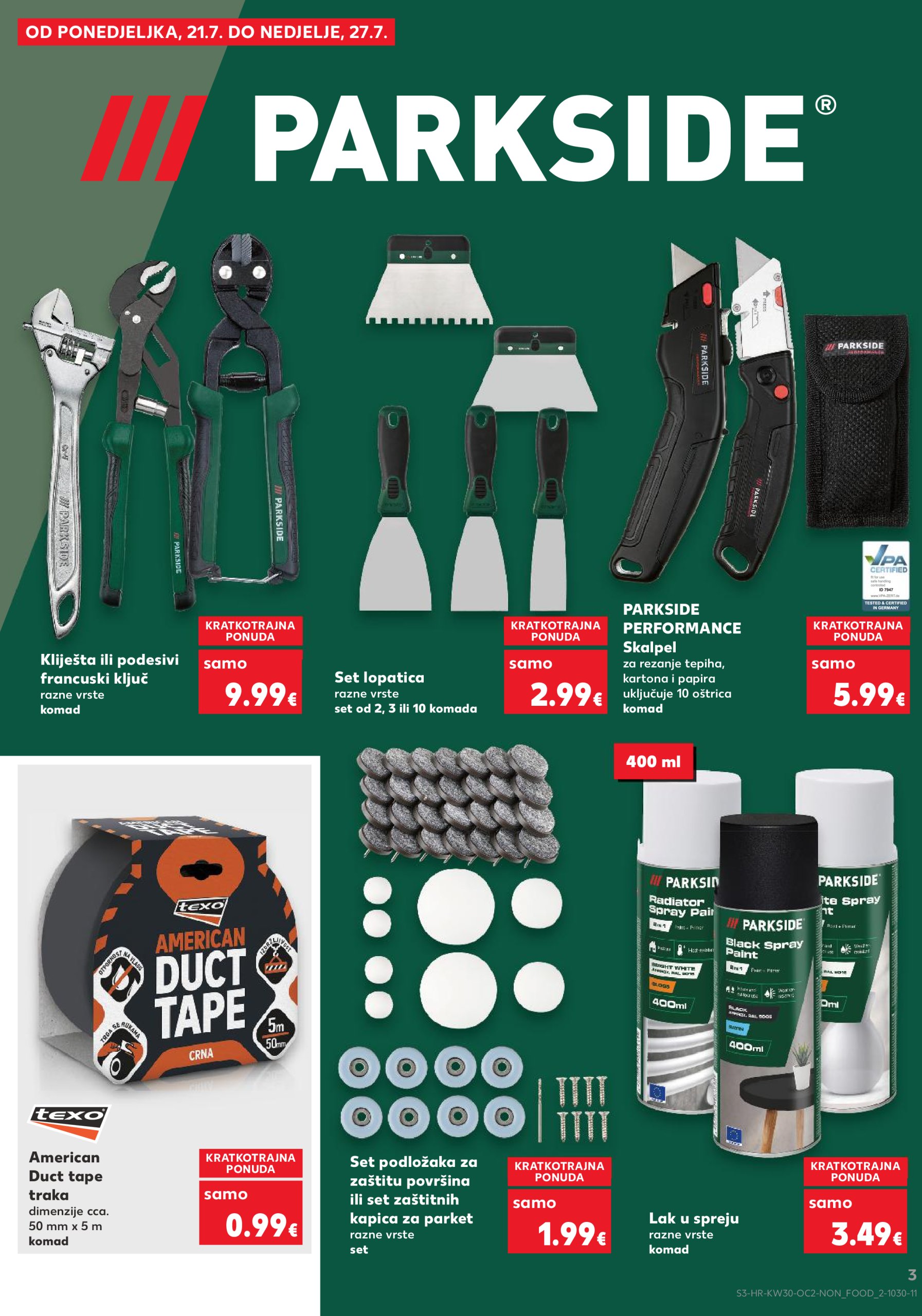 kaufland - Prelistajte katalog Kaufland - Neprehrambenih proizvoda, vrijedi od 23.07. do 29.07. - page: 3