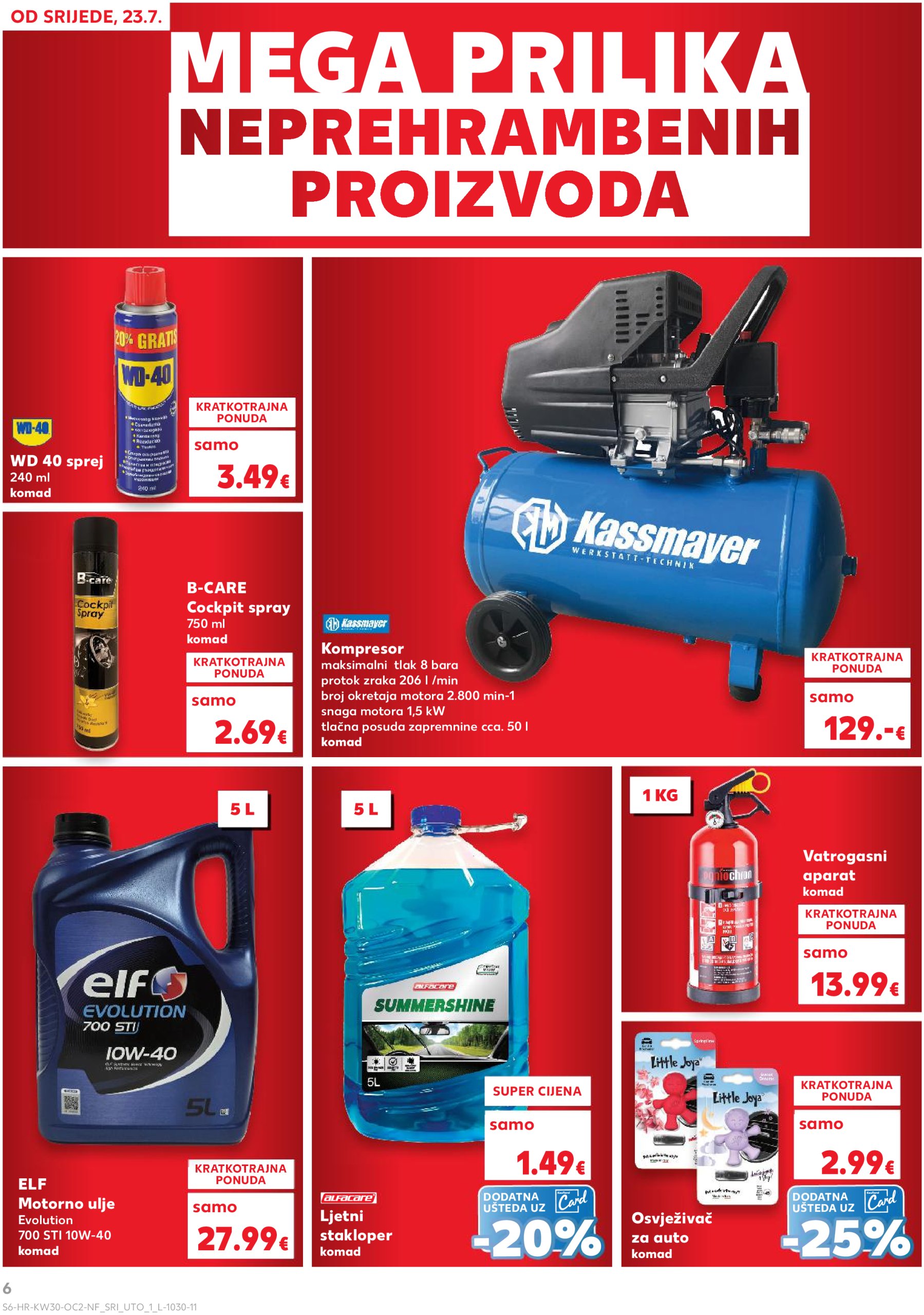 kaufland - Prelistajte katalog Kaufland - Neprehrambenih proizvoda, vrijedi od 23.07. do 29.07. - page: 6