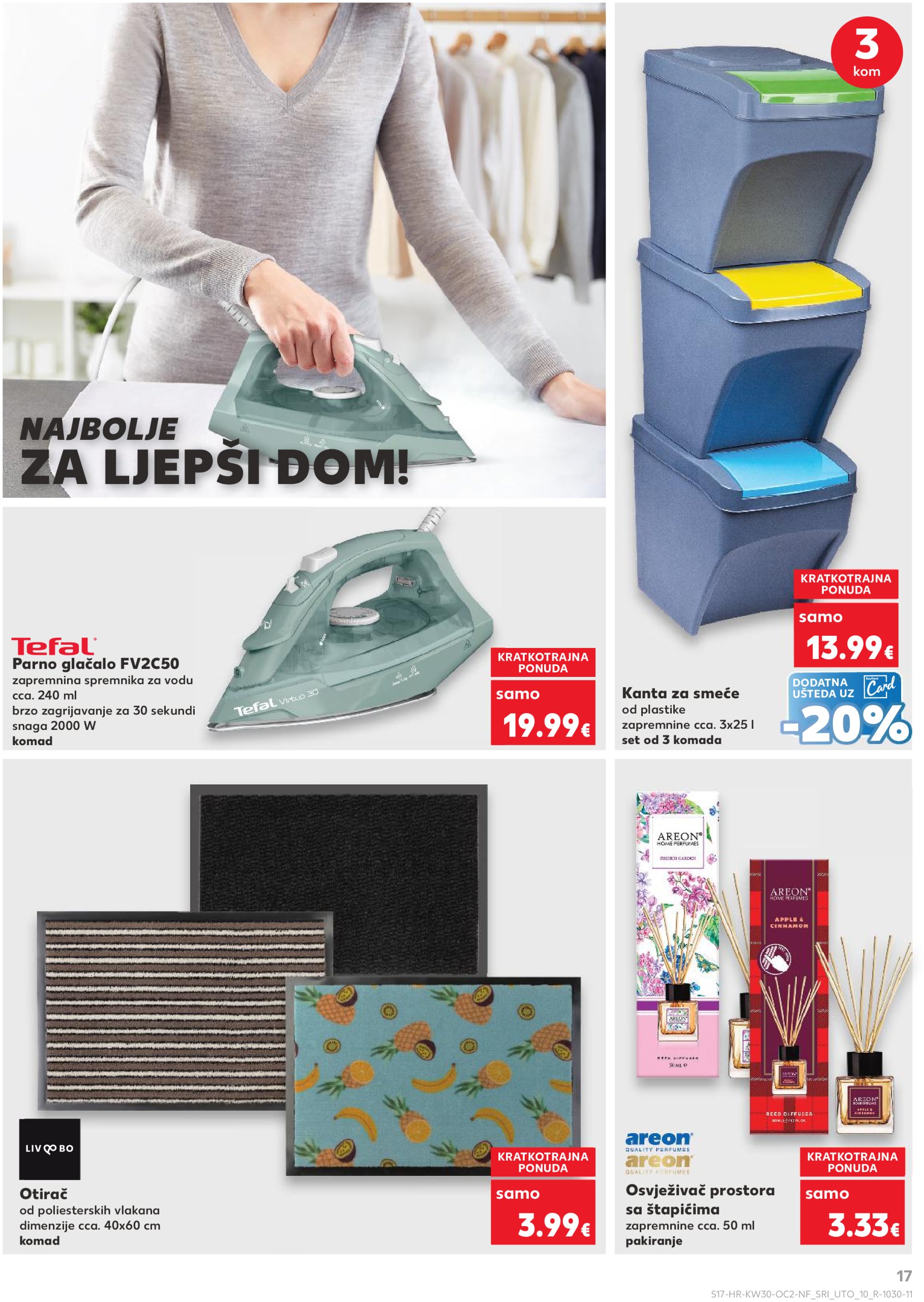 kaufland - Prelistajte katalog Kaufland - Neprehrambenih proizvoda, vrijedi od 23.07. do 29.07. - page: 17