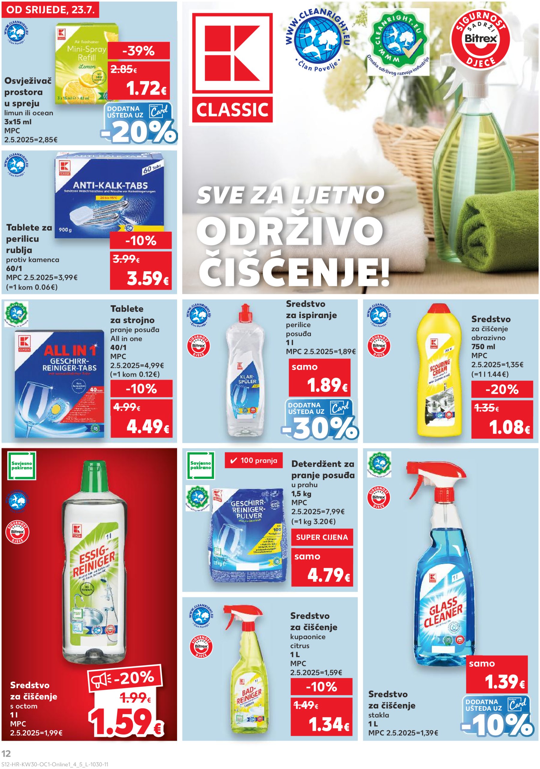 kaufland - Prelistajte katalog Kaufland - Želiš još bogatiju ponudu, vrijedi od 23.07. do 29.07. - page: 12