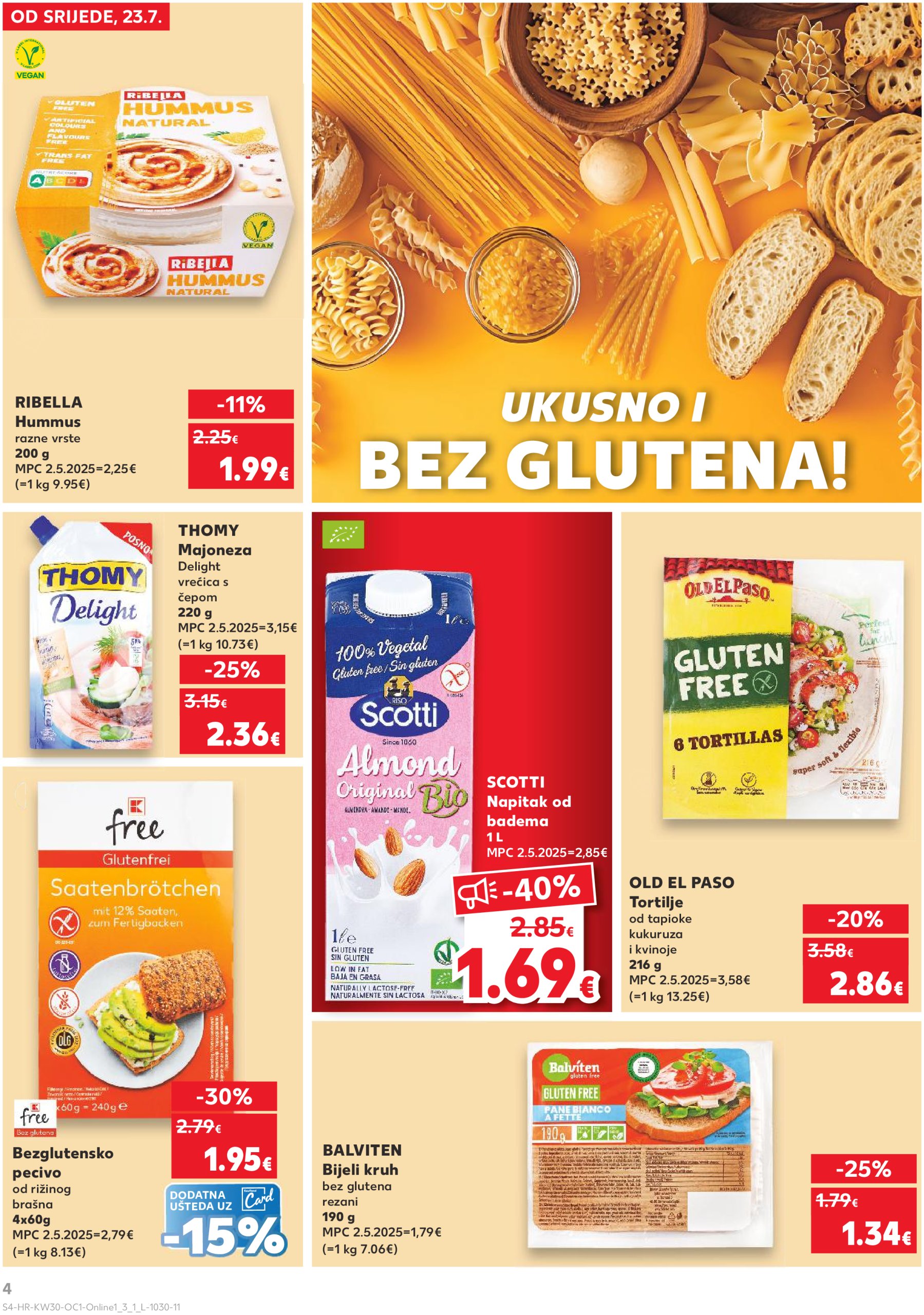 kaufland - Prelistajte katalog Kaufland - Želiš još bogatiju ponudu, vrijedi od 23.07. do 29.07. - page: 4