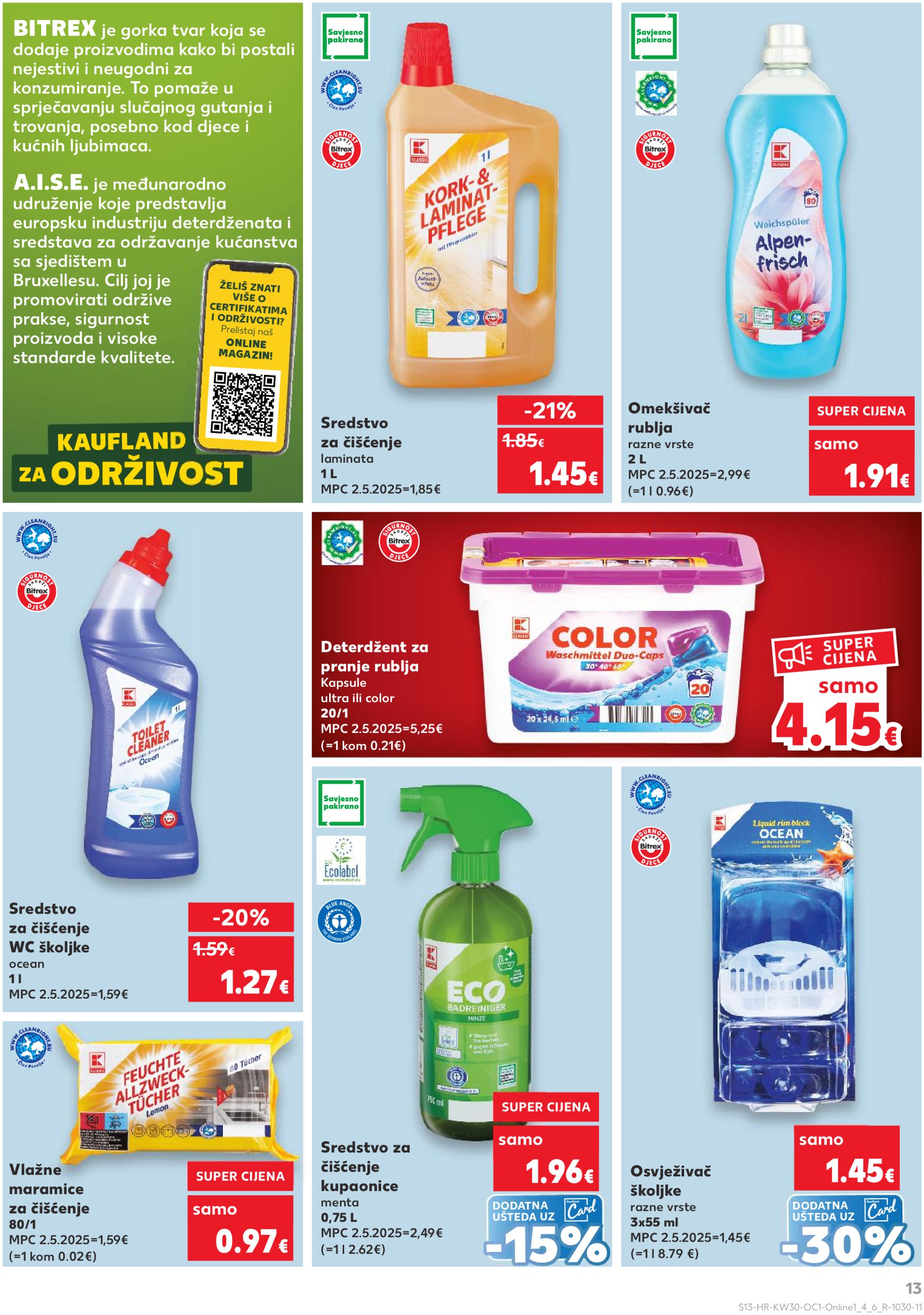 kaufland - Prelistajte katalog Kaufland - Želiš još bogatiju ponudu, vrijedi od 23.07. do 29.07. - page: 13