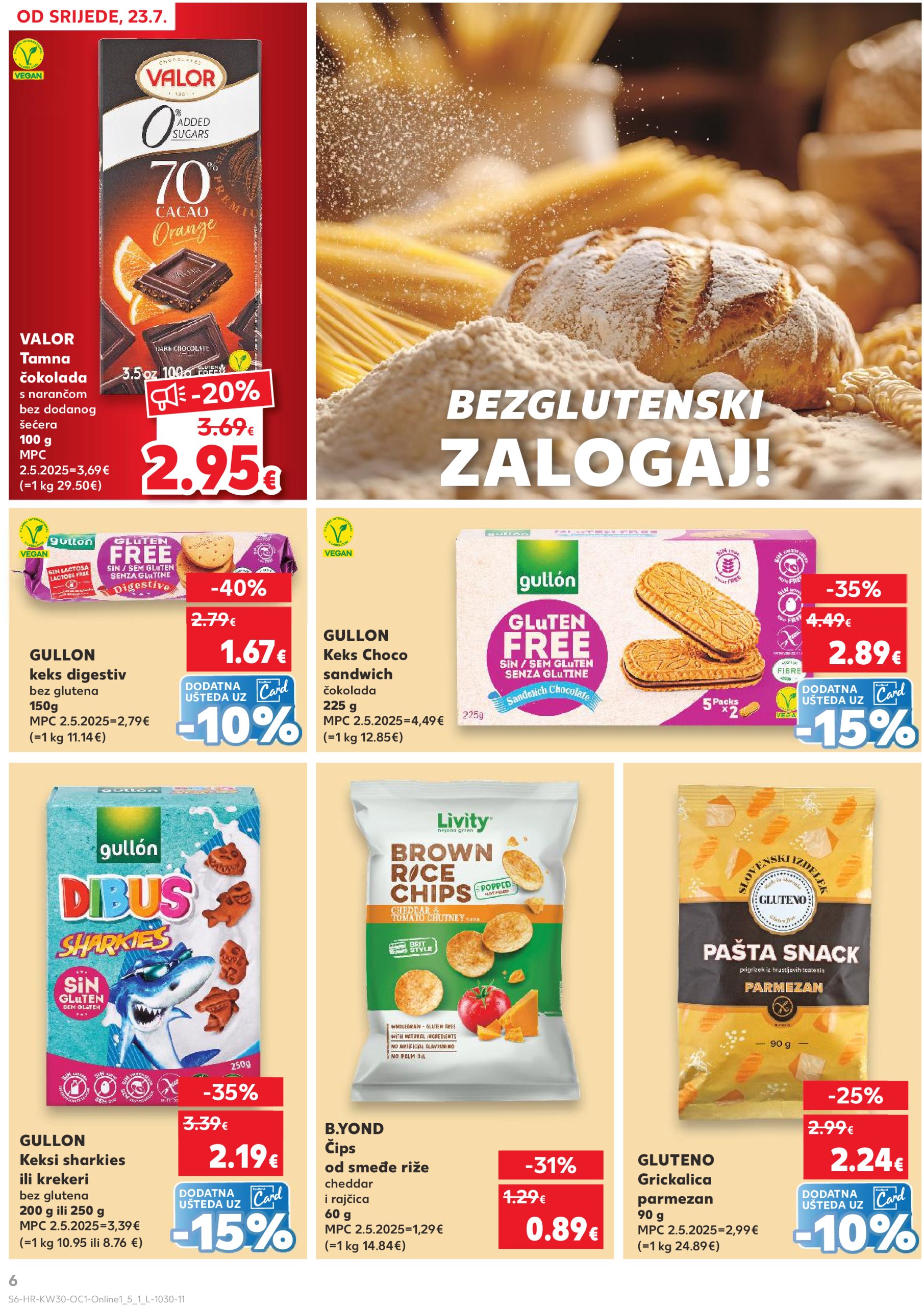 kaufland - Prelistajte katalog Kaufland - Želiš još bogatiju ponudu, vrijedi od 23.07. do 29.07. - page: 6