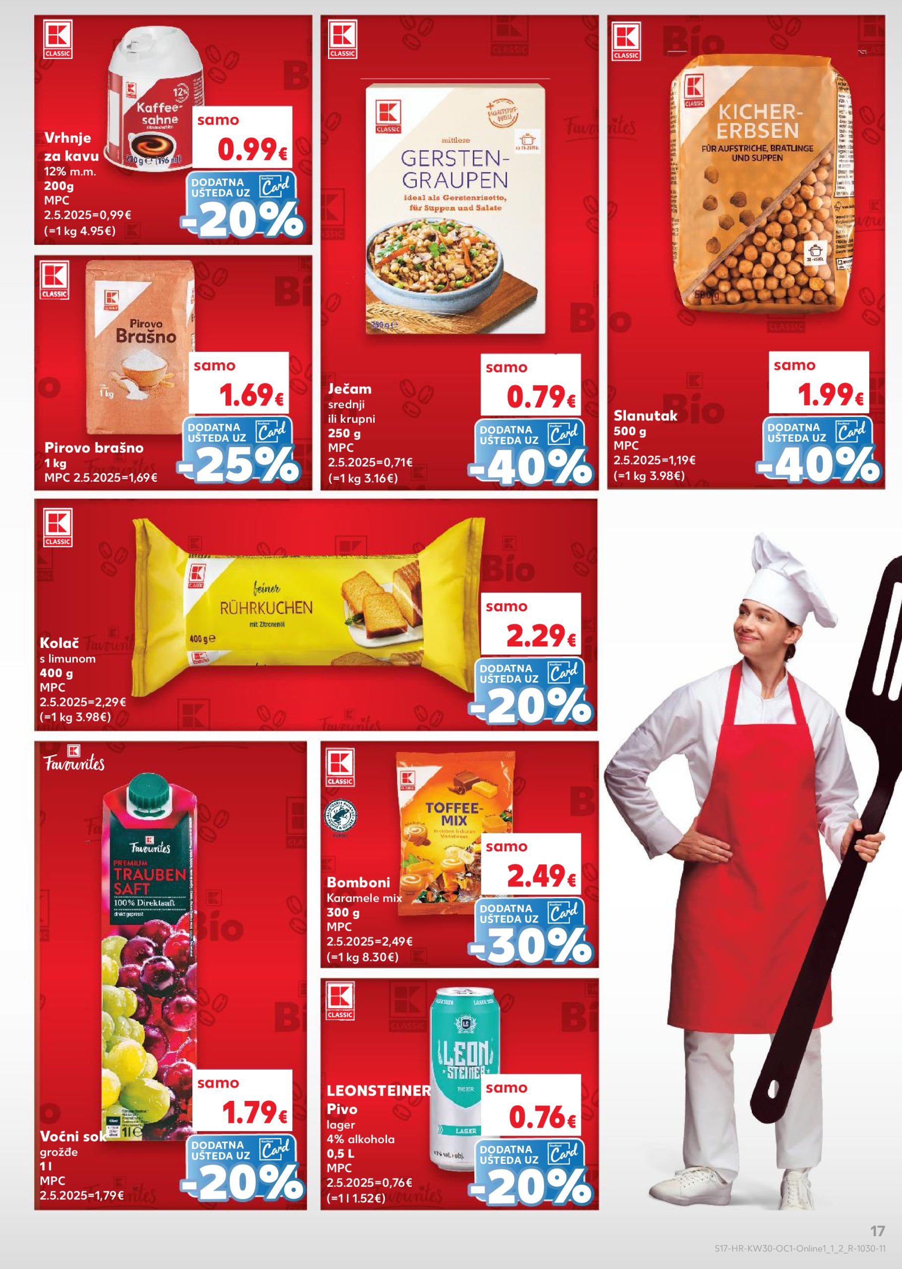 kaufland - Prelistajte katalog Kaufland - Želiš još bogatiju ponudu, vrijedi od 23.07. do 29.07. - page: 17