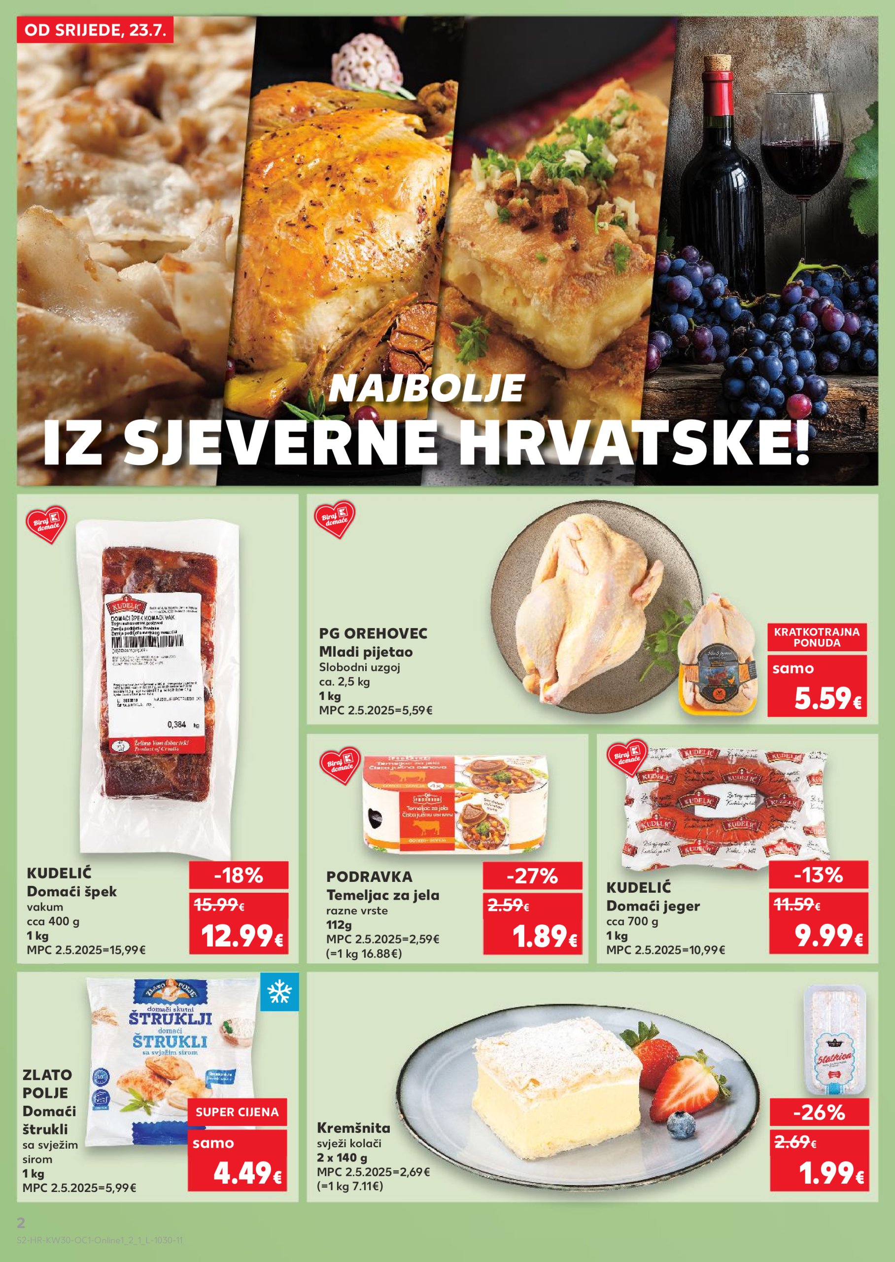 kaufland - Prelistajte katalog Kaufland - Želiš još bogatiju ponudu, vrijedi od 23.07. do 29.07. - page: 2