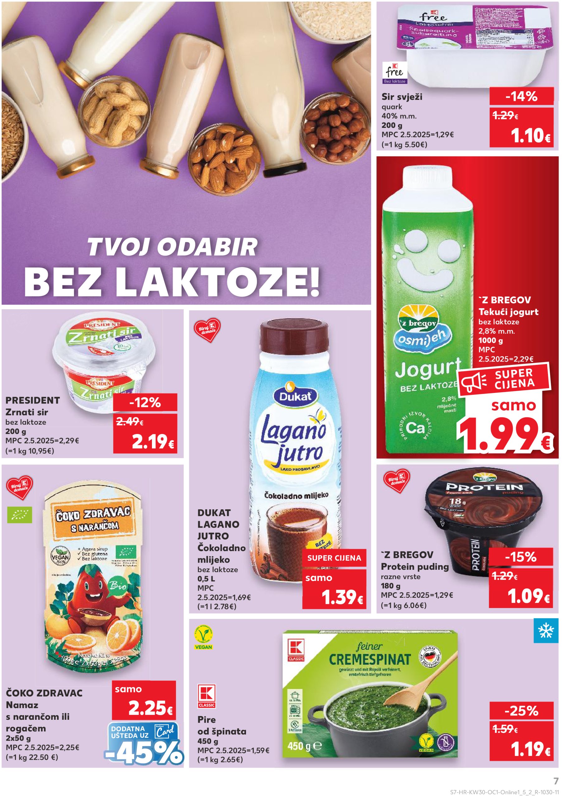 kaufland - Prelistajte katalog Kaufland - Želiš još bogatiju ponudu, vrijedi od 23.07. do 29.07. - page: 7