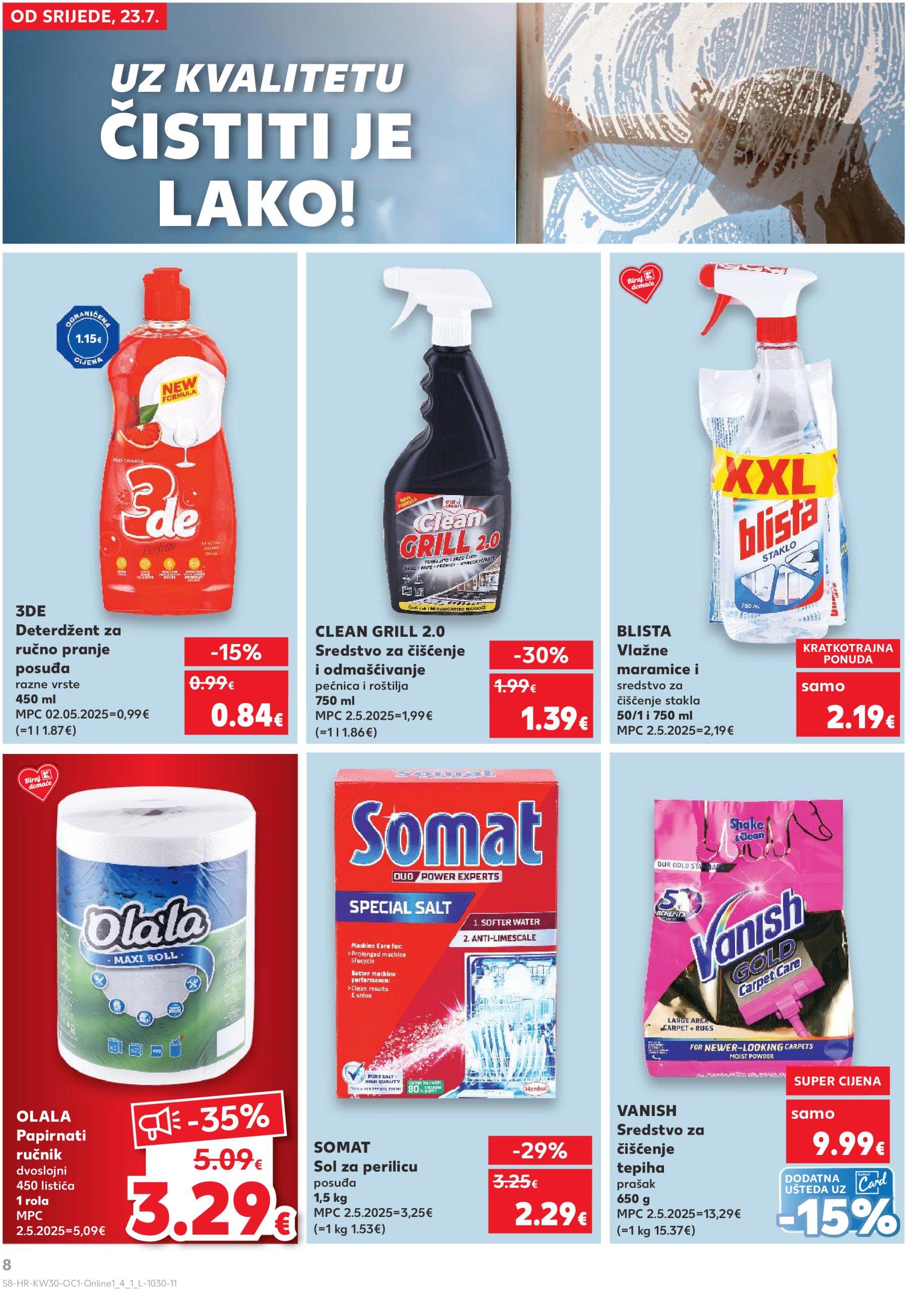 kaufland - Prelistajte katalog Kaufland - Želiš još bogatiju ponudu, vrijedi od 23.07. do 29.07. - page: 8